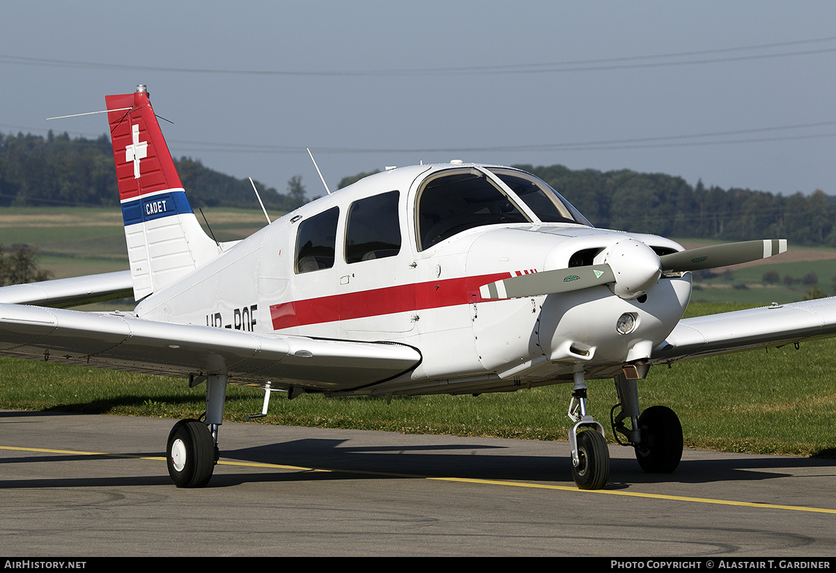 Aircraft Photo of HB-POE | Piper PA-28-161 Cadet | AirHistory.net #435323