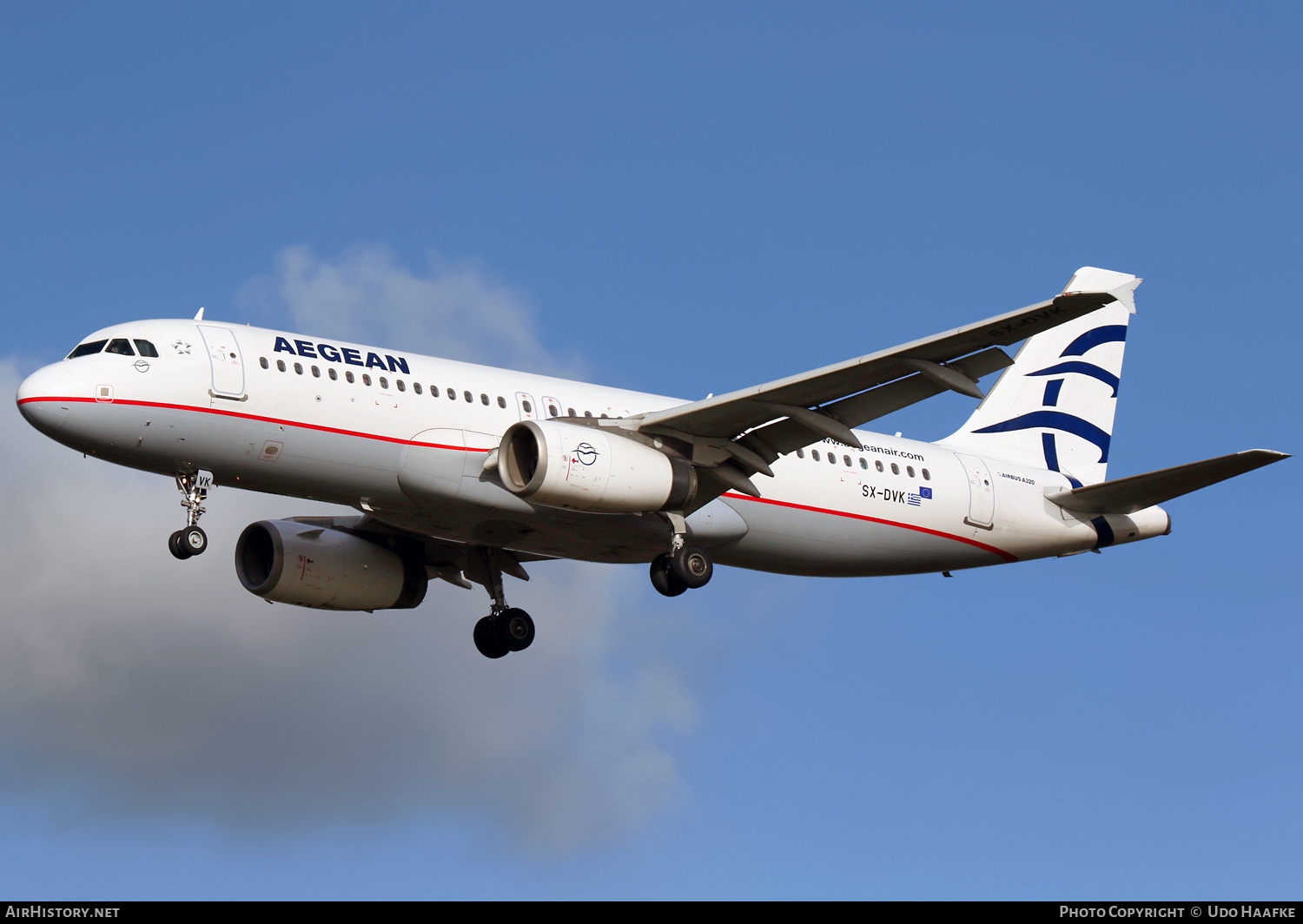 Aircraft Photo of SX-DVK | Airbus A320-232 | Aegean Airlines | AirHistory.net #435324