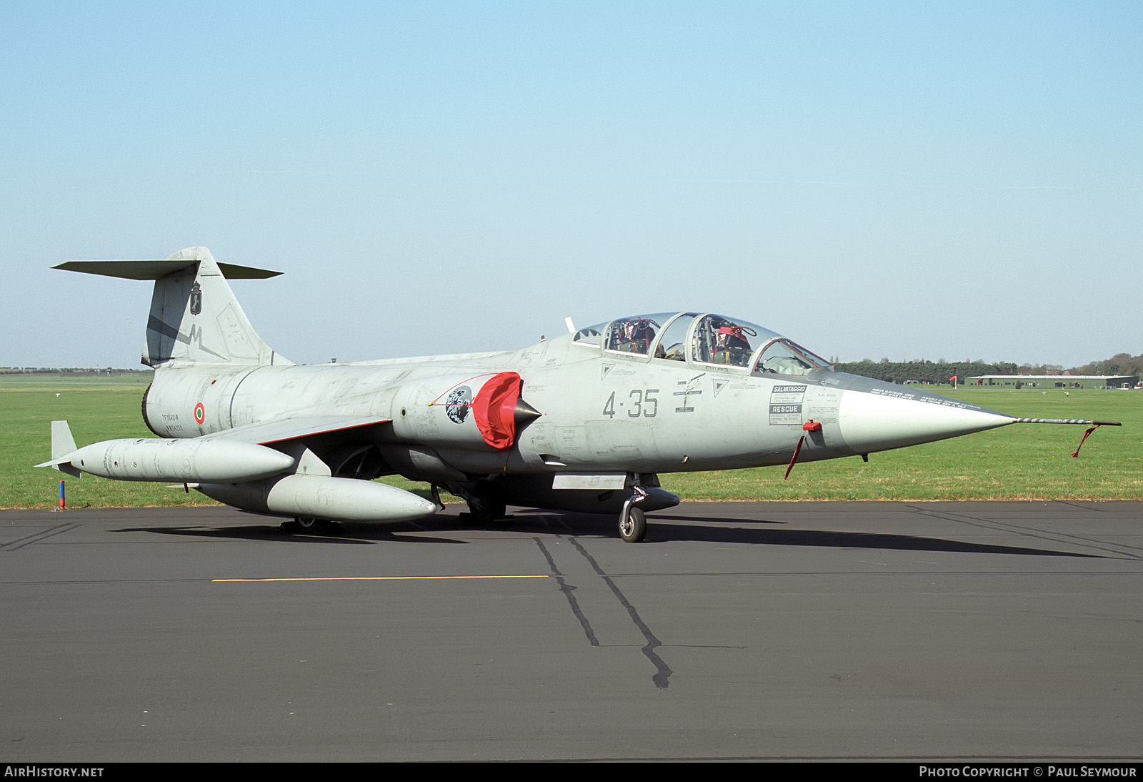 Aircraft Photo of MM54253 | Lockheed TF-104G/M Starfighter | Italy - Air Force | AirHistory.net #435340