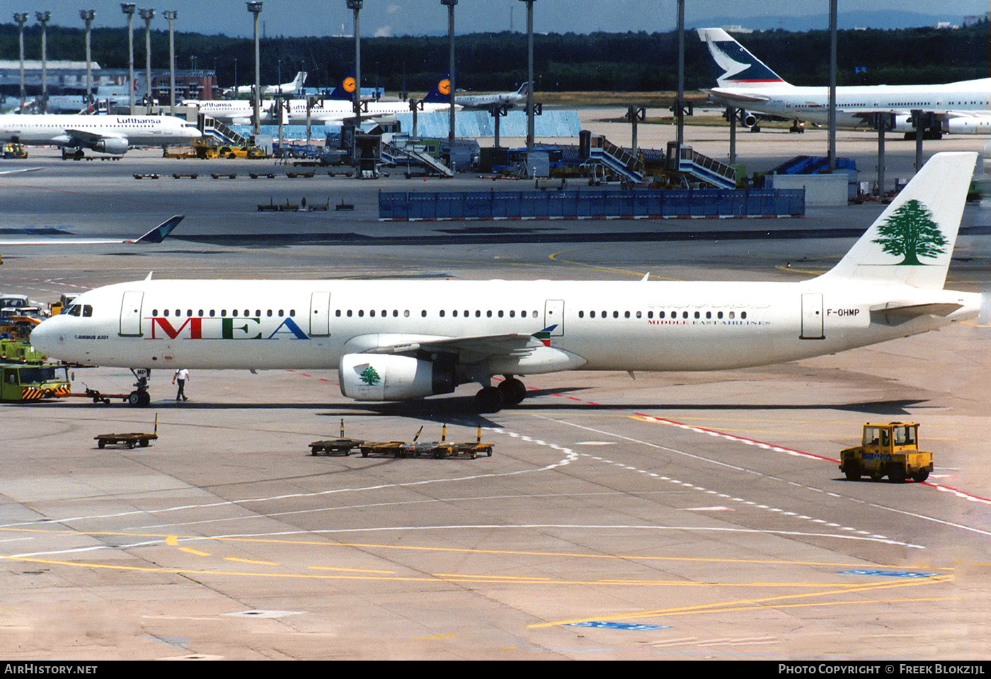 Aircraft Photo of F-OHMP | Airbus A321-231 | MEA - Middle East Airlines | AirHistory.net #435344