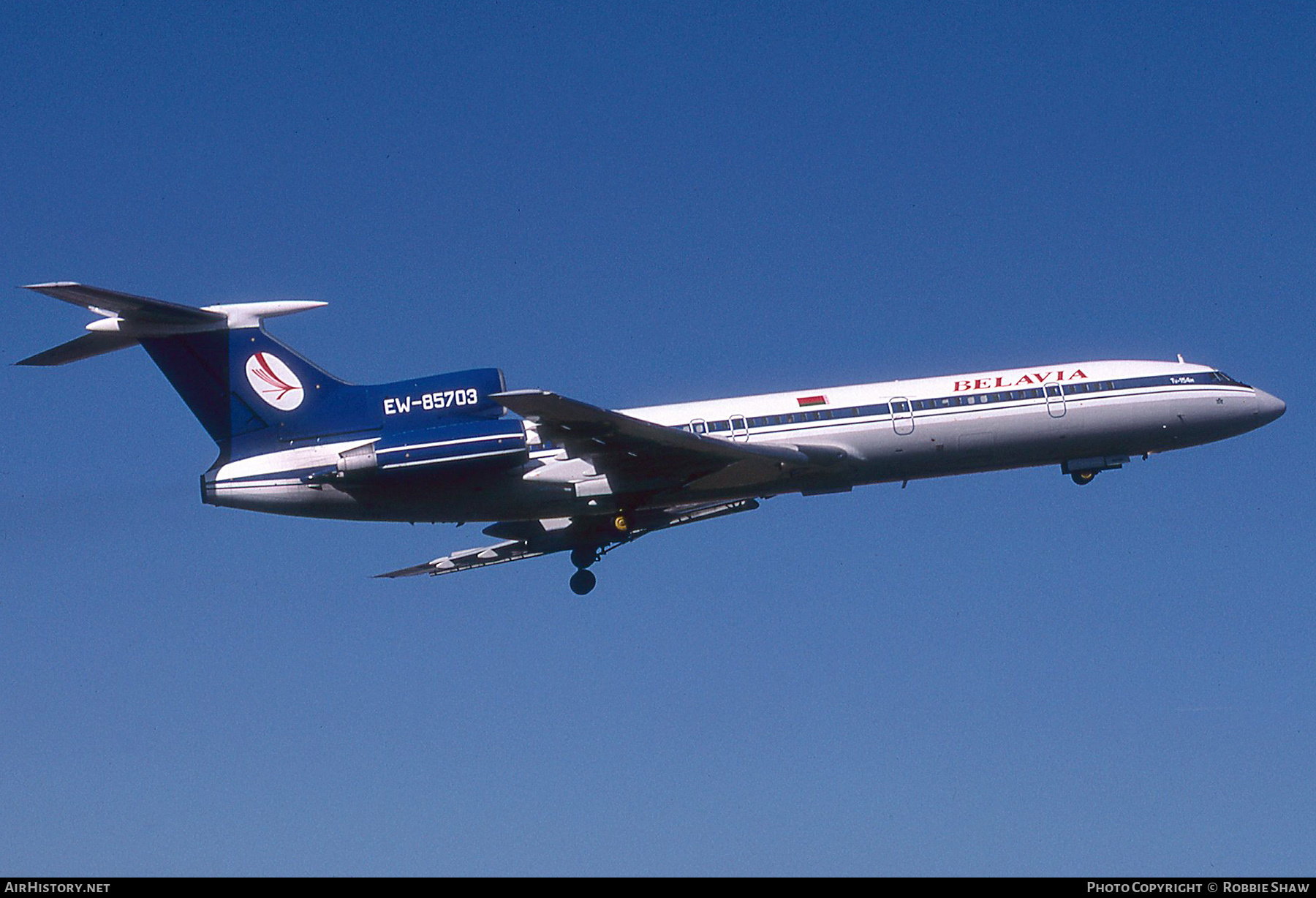 Aircraft Photo of EW-85703 | Tupolev Tu-154M | Belavia | AirHistory.net #435350