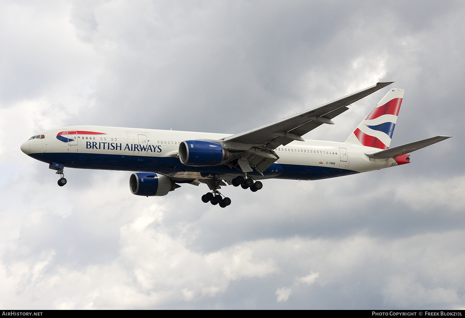 Aircraft Photo of G-YMMI | Boeing 777-236/ER | British Airways | AirHistory.net #435372