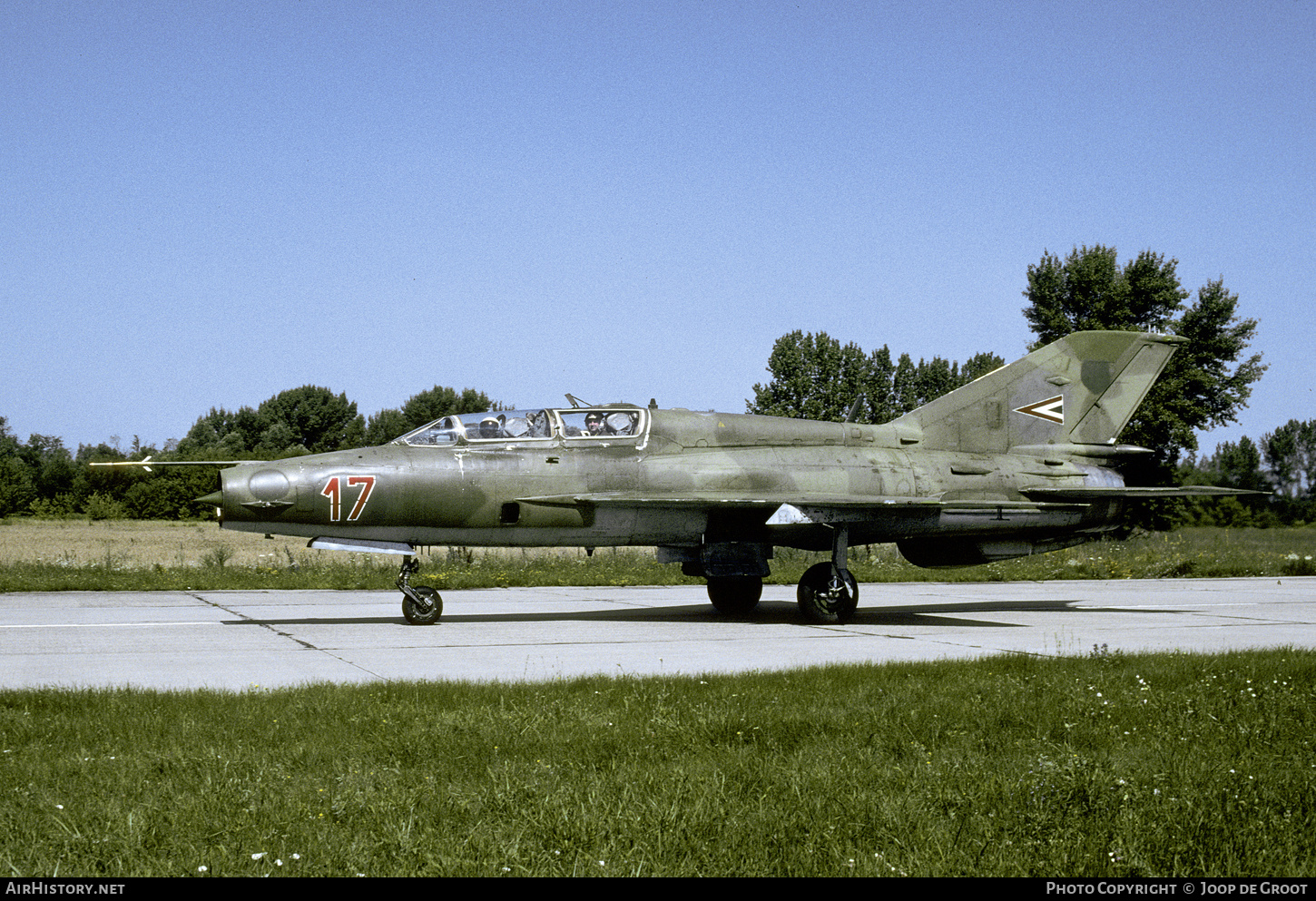 Aircraft Photo of 17 | Mikoyan-Gurevich MiG-21UM | Hungary - Air Force | AirHistory.net #435379