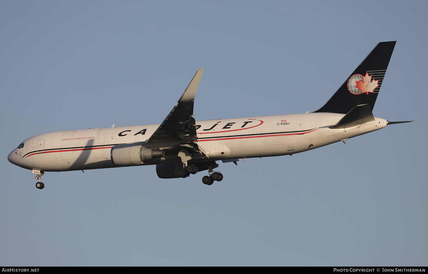 Aircraft Photo of C-FGSJ | Boeing 767-39H/ER | Cargojet | AirHistory.net #435406