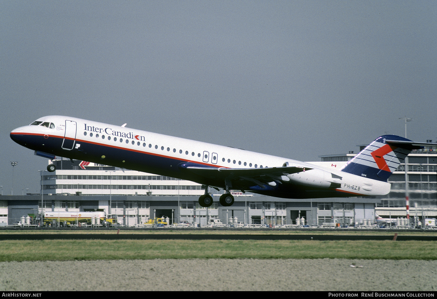 Aircraft Photo of PH-EZB | Fokker 100 (F28-0100) | Inter-Canadien | AirHistory.net #435417