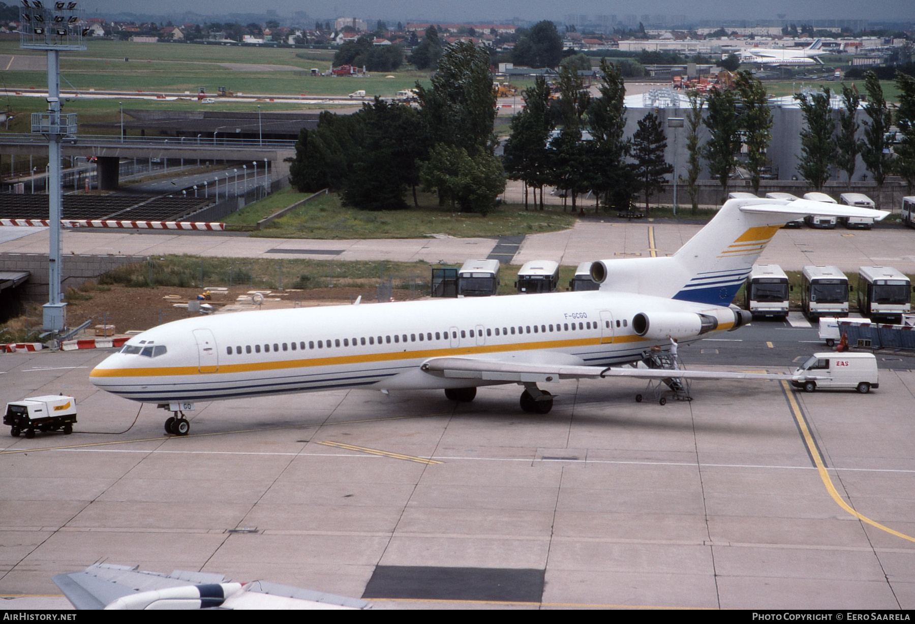 Aircraft Photo of F-GCGQ | Boeing 727-227/Adv | EAS Europe Airlines | AirHistory.net #435448