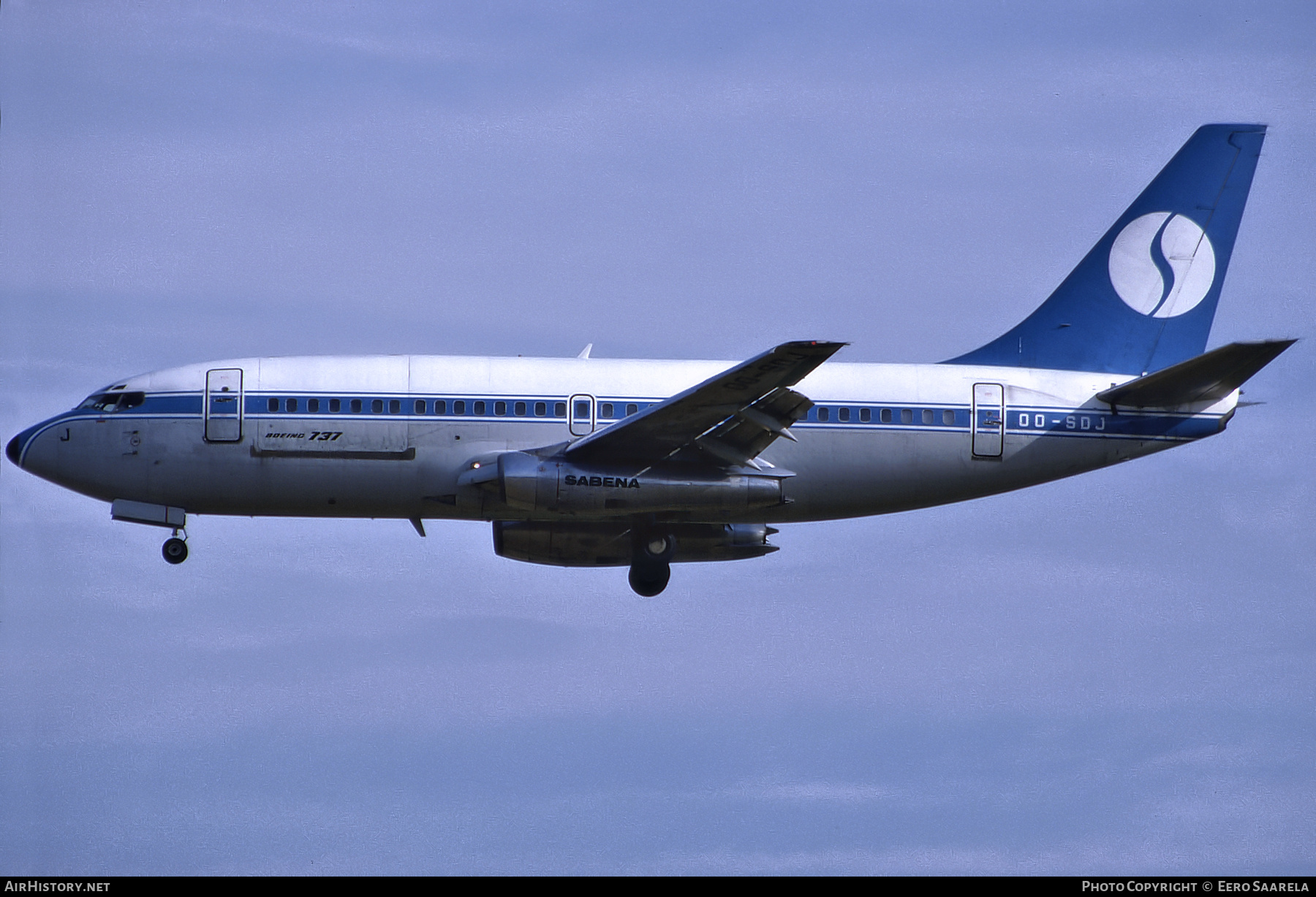 Aircraft Photo of OO-SDJ | Boeing 737-229C/Adv | Sabena | AirHistory.net #435455