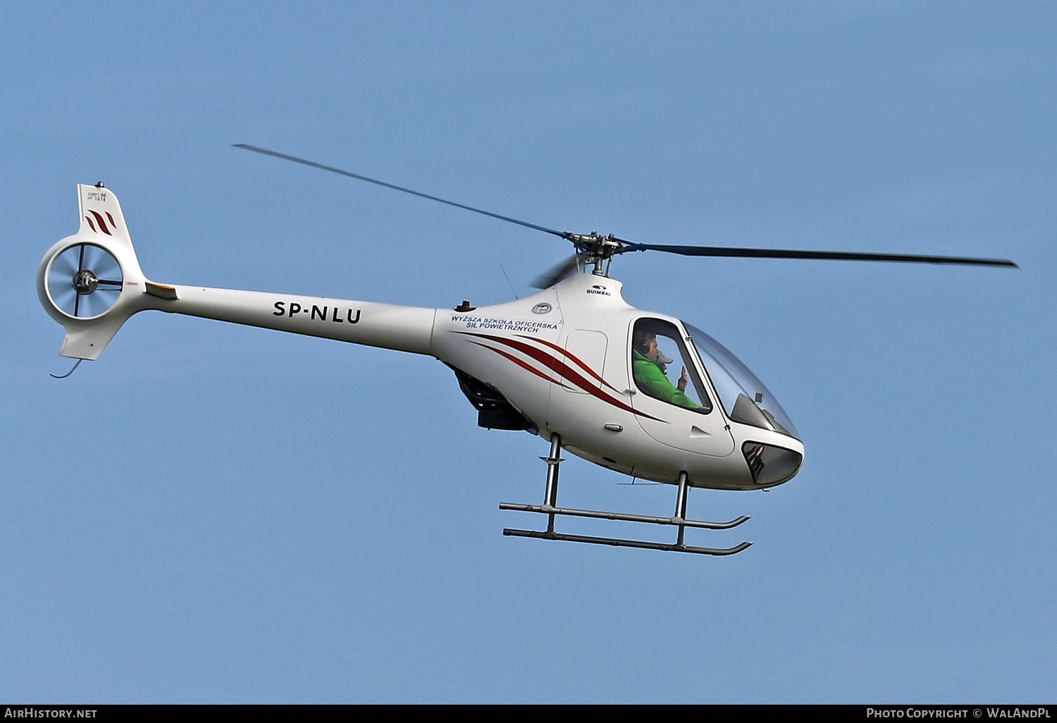 Aircraft Photo of SP-NLU | Guimbal Cabri G2 | Wyższa Szkoła Oficerska Sił Powietrznych | AirHistory.net #435476