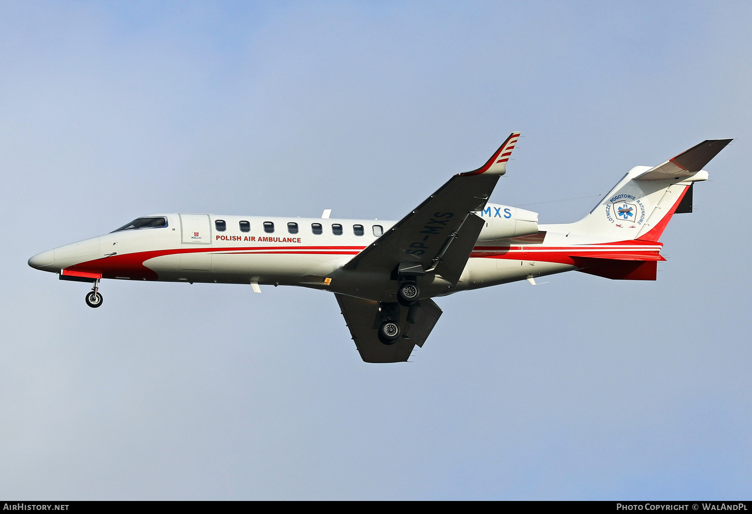 Aircraft Photo of SP-MXS | Learjet 75 | Polish Medical Air Rescue - Lotnicze Pogotowie Ratunkowe - LPR | AirHistory.net #435480