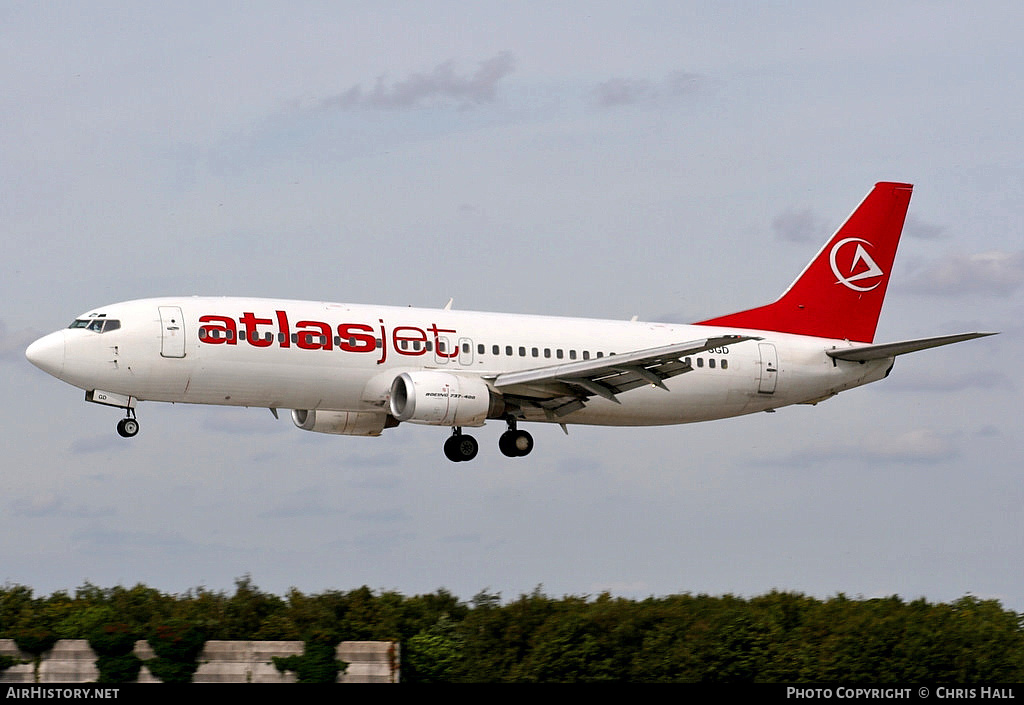 Aircraft Photo of TC-SGD | Boeing 737-48E | Atlasjet Airlines | AirHistory.net #435483