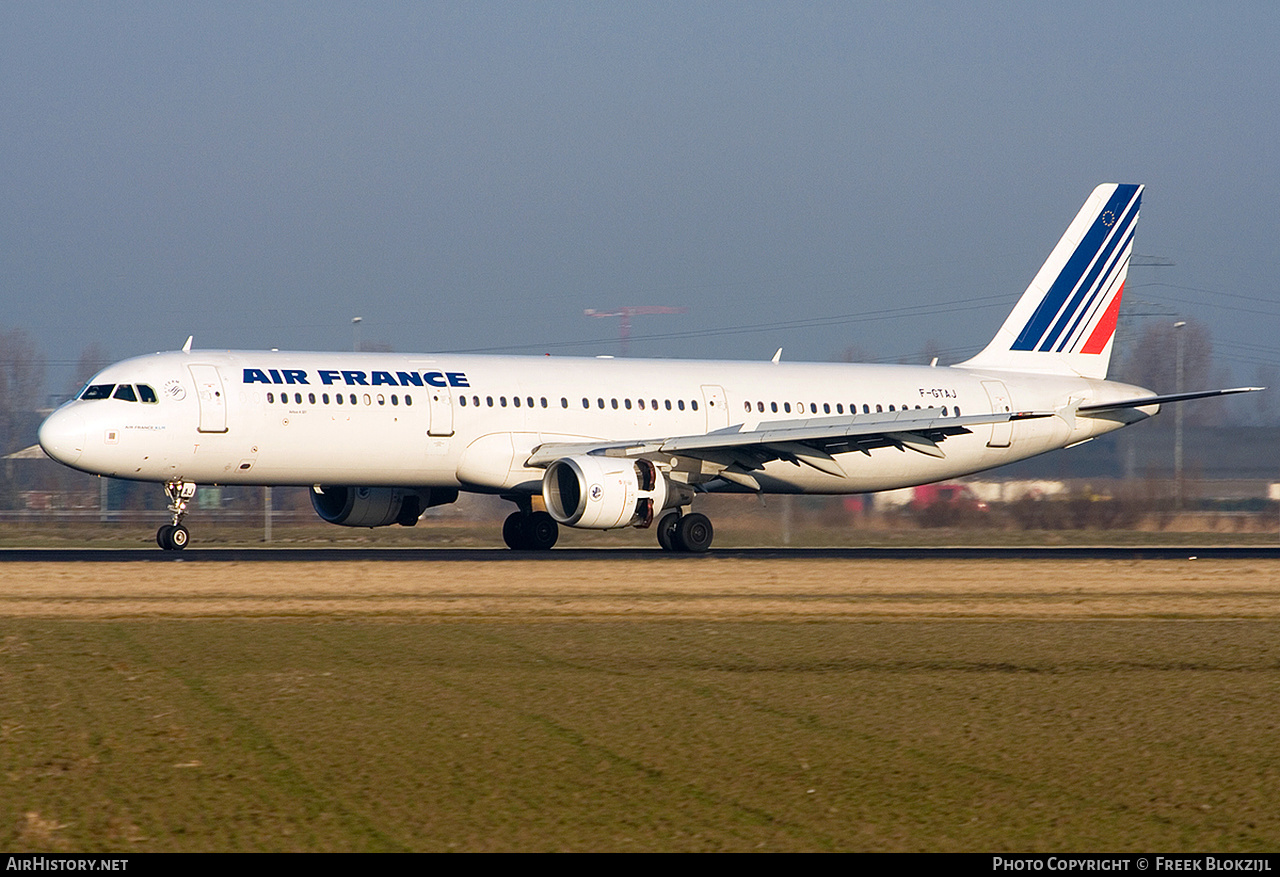 Aircraft Photo of F-GTAJ | Airbus A321-211 | Air France | AirHistory.net #435485