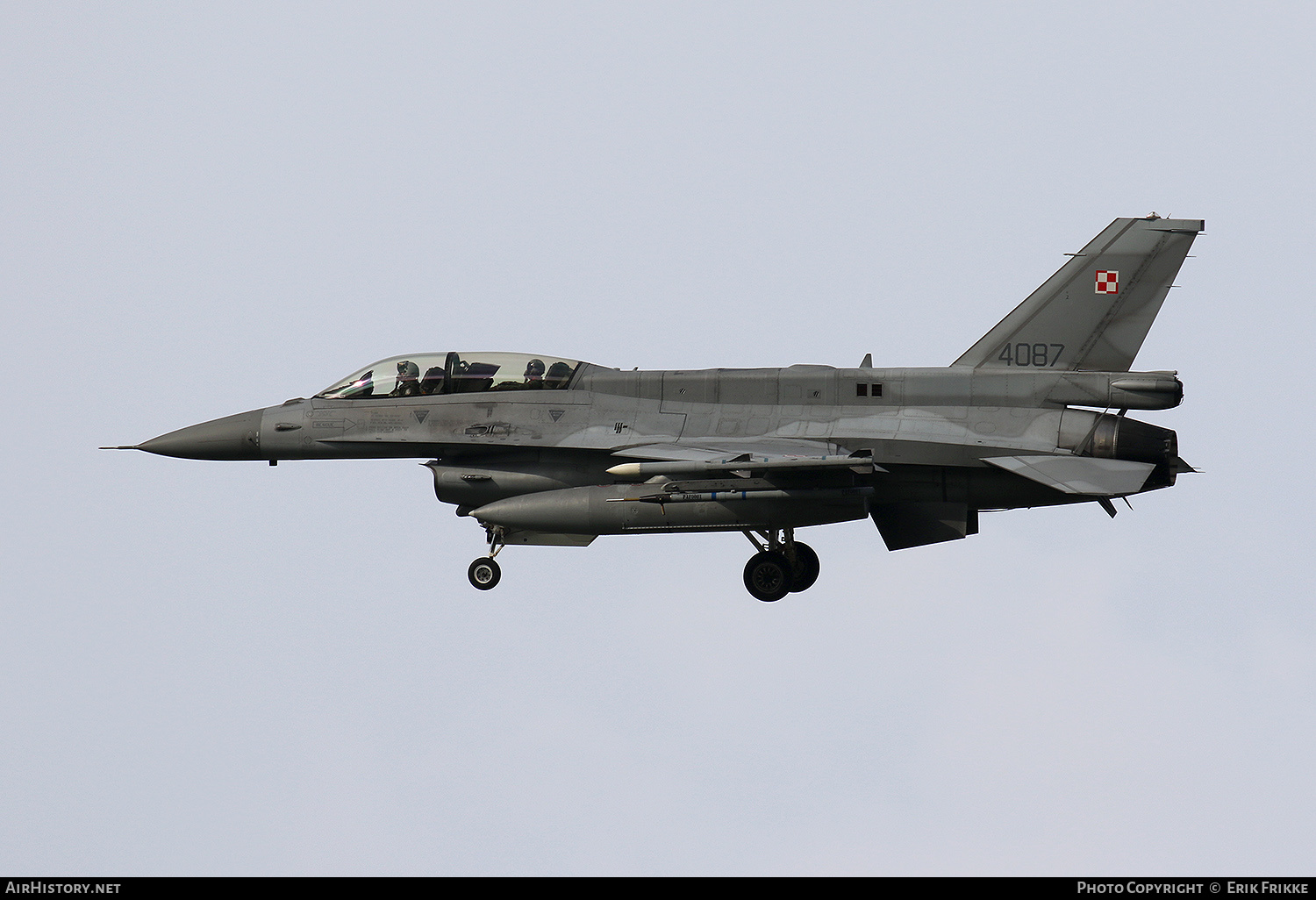 Aircraft Photo of 4087 | Lockheed Martin F-16D Fighting Falcon | Poland - Air Force | AirHistory.net #435499
