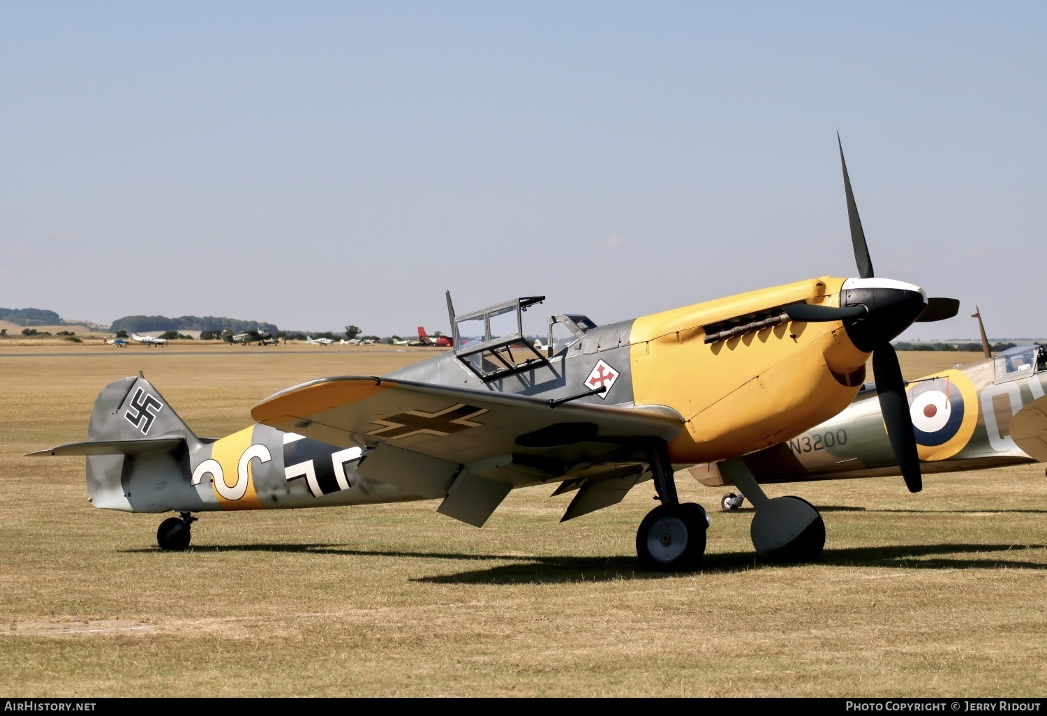 Aircraft Photo of G-AWHH | Hispano HA-1112-M1L Buchon | Germany - Air Force | AirHistory.net #435507