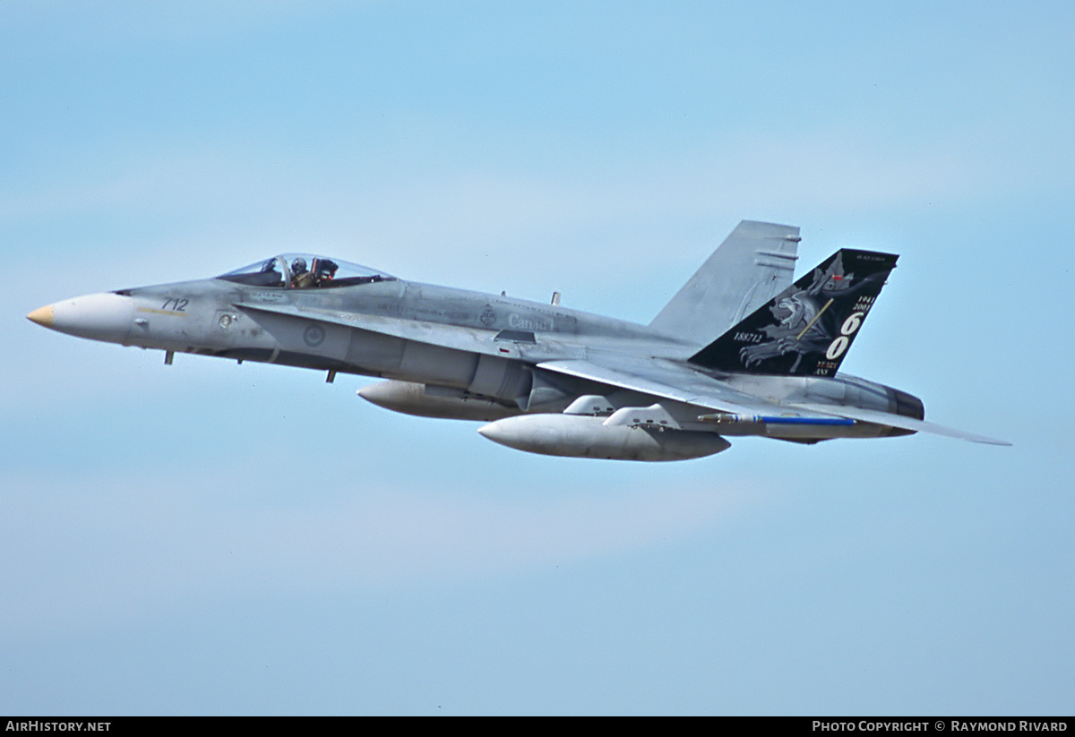 Aircraft Photo of 188712 | McDonnell Douglas CF-188A Hornet | Canada - Air Force | AirHistory.net #435512