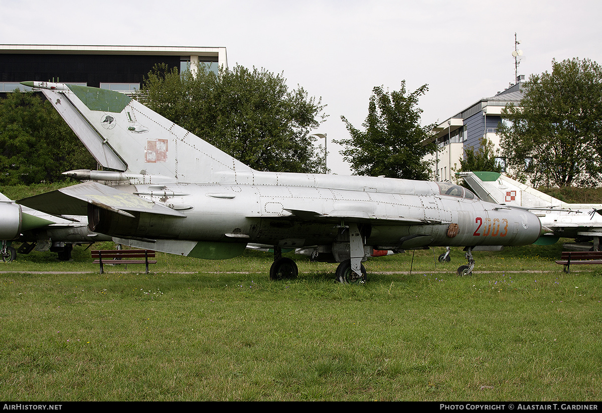 Aircraft Photo of 2003 | Mikoyan-Gurevich MiG-21M | Poland - Air Force | AirHistory.net #435514