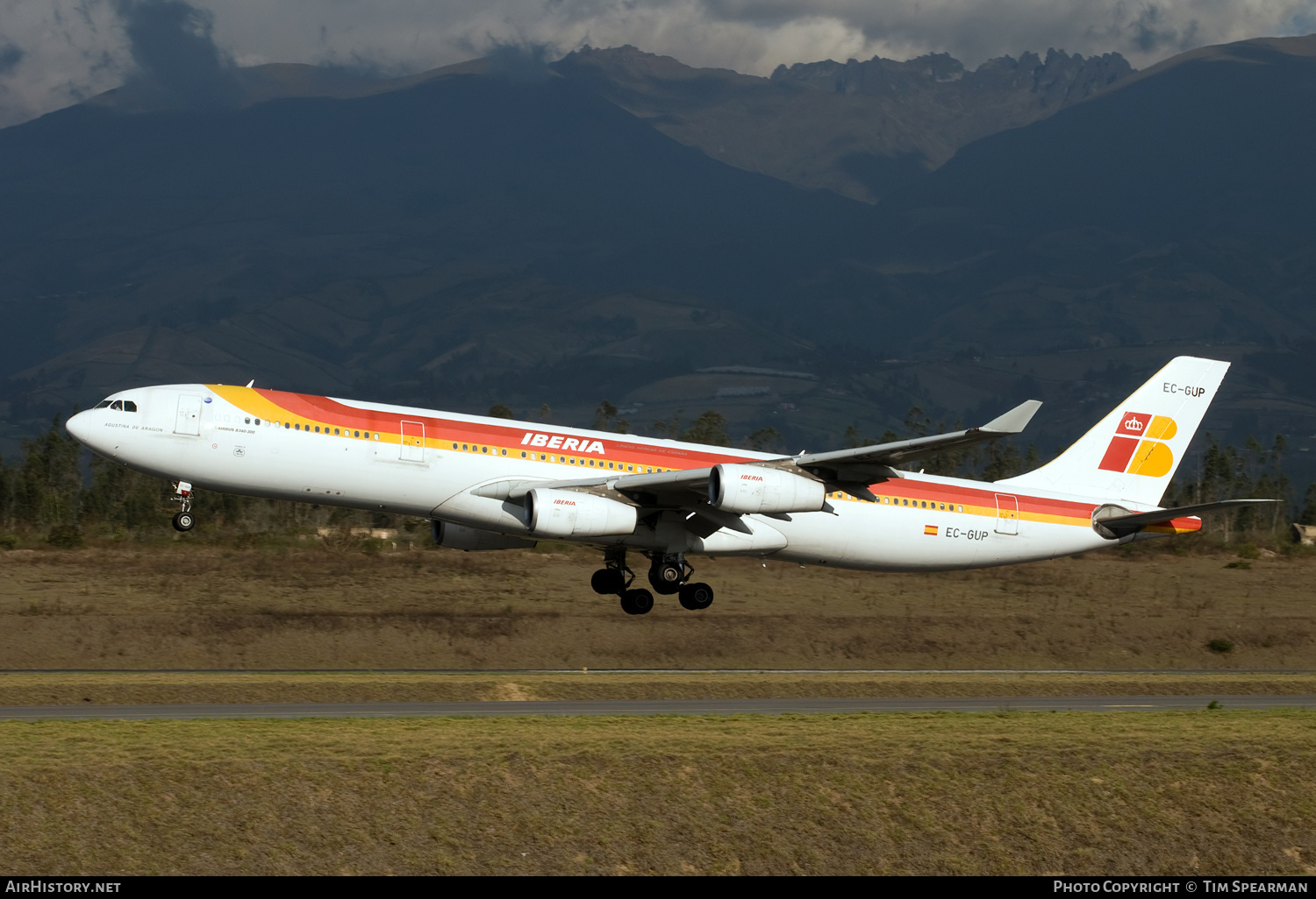 Aircraft Photo of EC-GUP | Airbus A340-313X | Iberia | AirHistory.net #435516