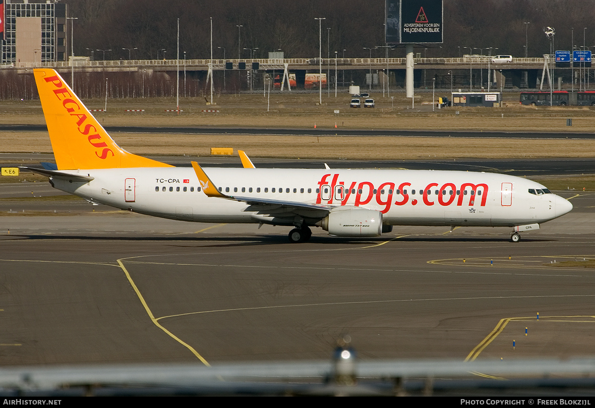 Aircraft Photo of TC-CPA | Boeing 737-82R | Pegasus Airlines | AirHistory.net #435521