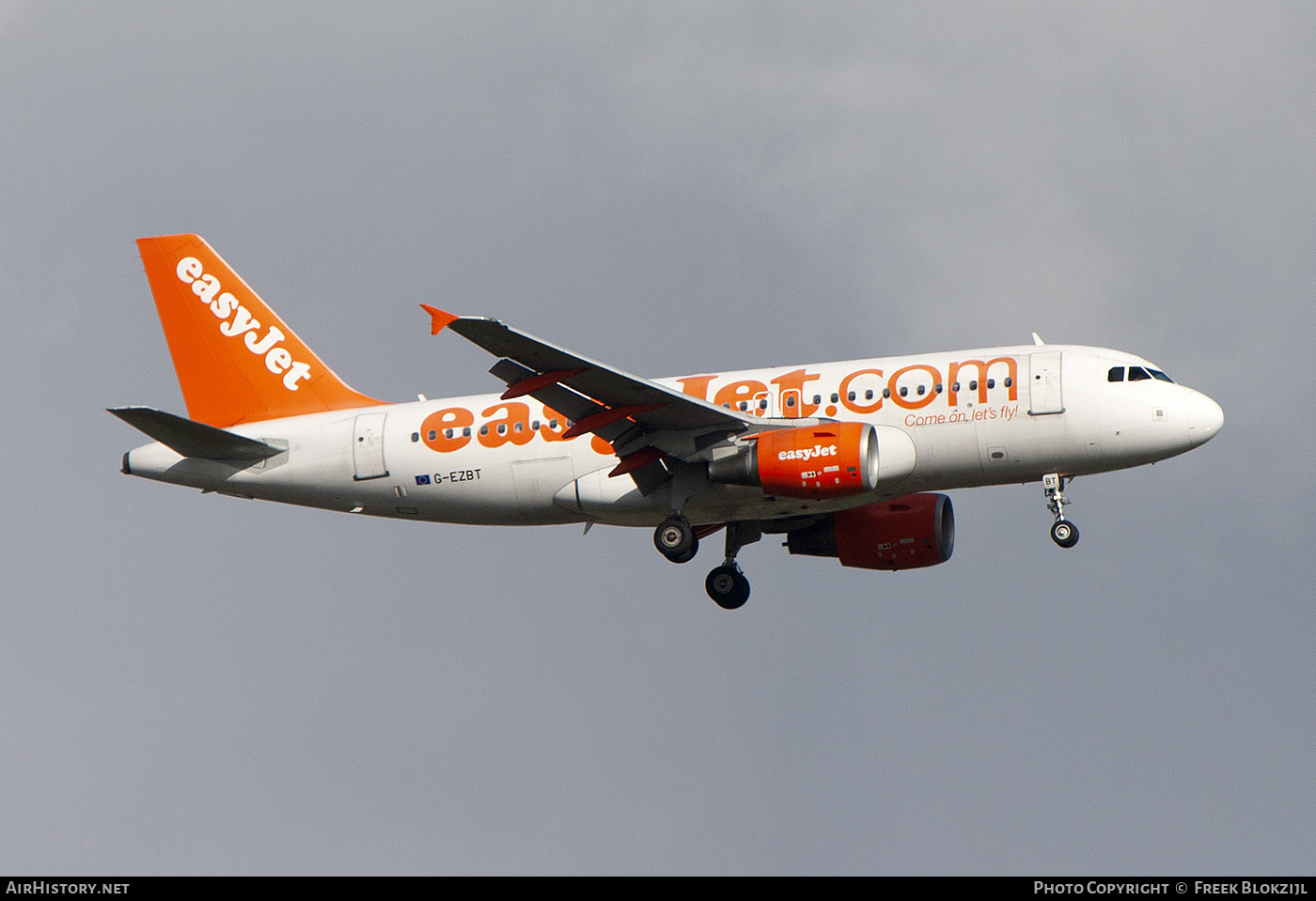 Aircraft Photo of G-EZBT | Airbus A319-111 | EasyJet | AirHistory.net #435541