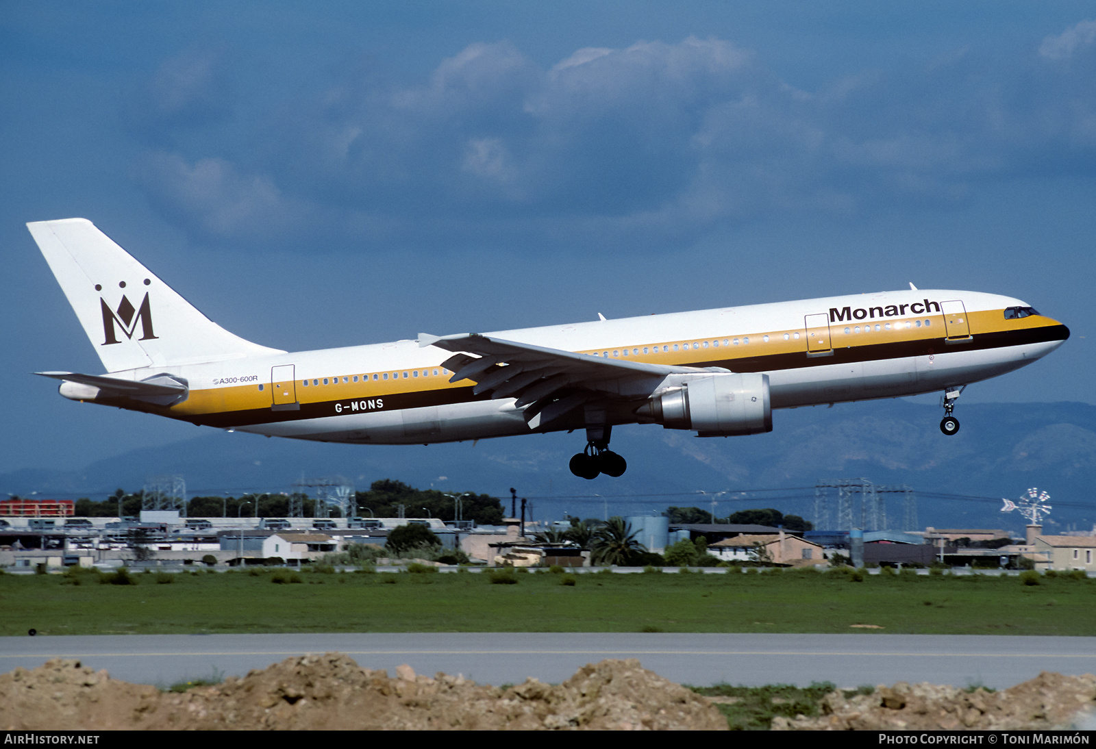 Aircraft Photo of G-MONS | Airbus A300B4-605R | Monarch Airlines | AirHistory.net #435545