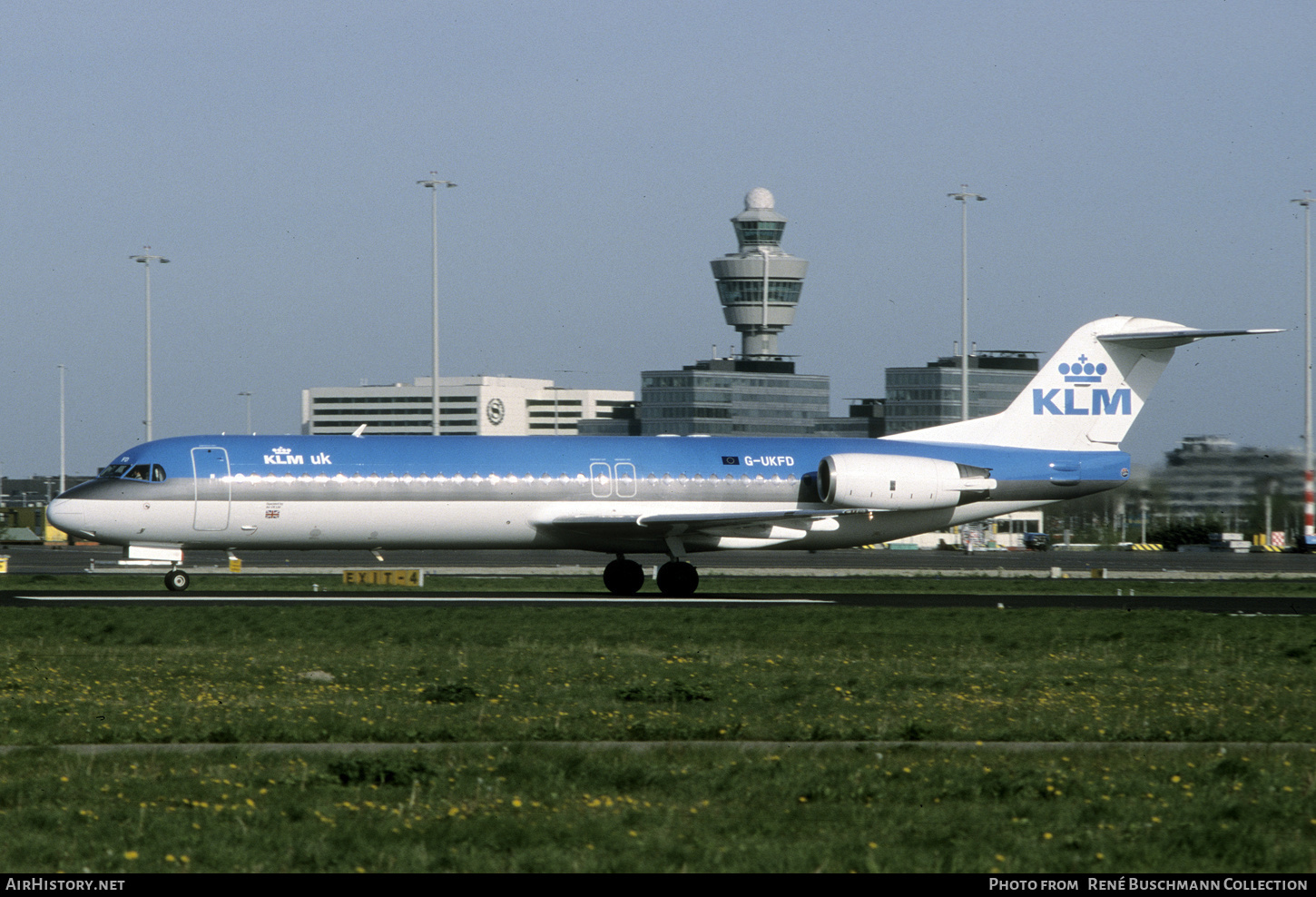 Aircraft Photo of G-UKFD | Fokker 100 (F28-0100) | KLM UK | AirHistory.net #435551