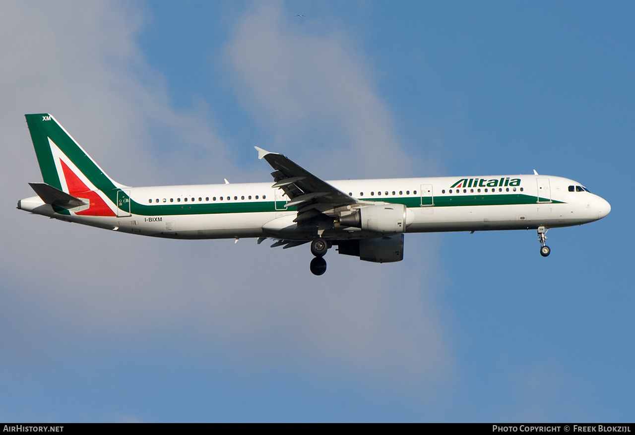 Aircraft Photo of I-BIXM | Airbus A321-112 | Alitalia | AirHistory.net #435553