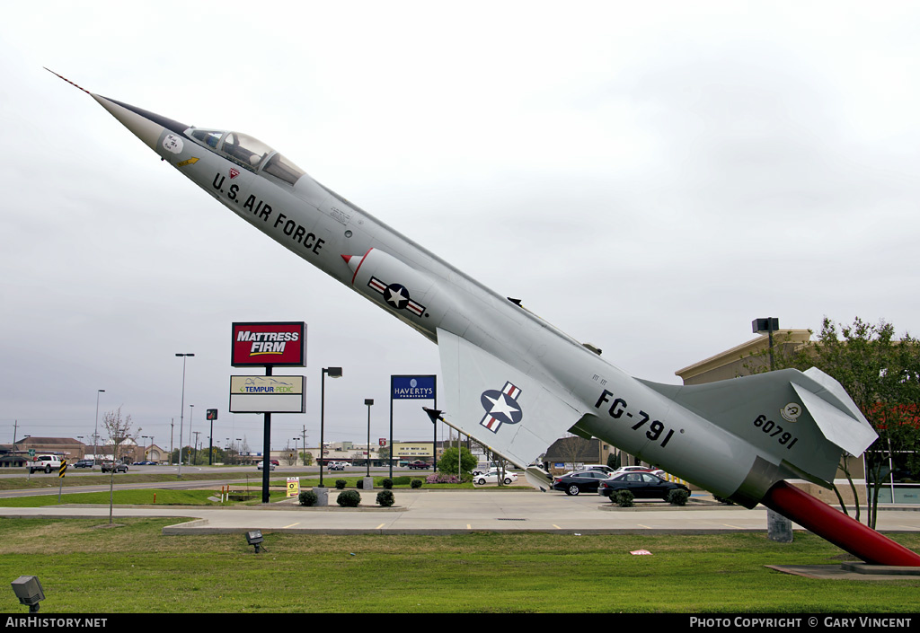 Aircraft Photo of 56-791 / 60791 | Lockheed F-104A Starfighter | USA - Air Force | AirHistory.net #435555