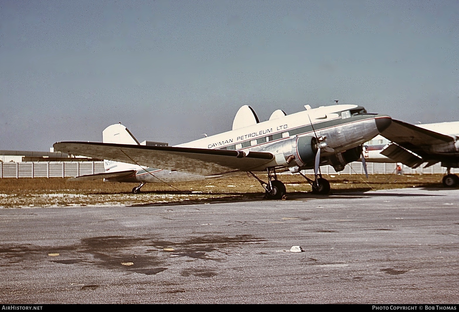 Aircraft Photo of N5117X | Douglas DC-3(C) | Cayman Petroleum | AirHistory.net #435559