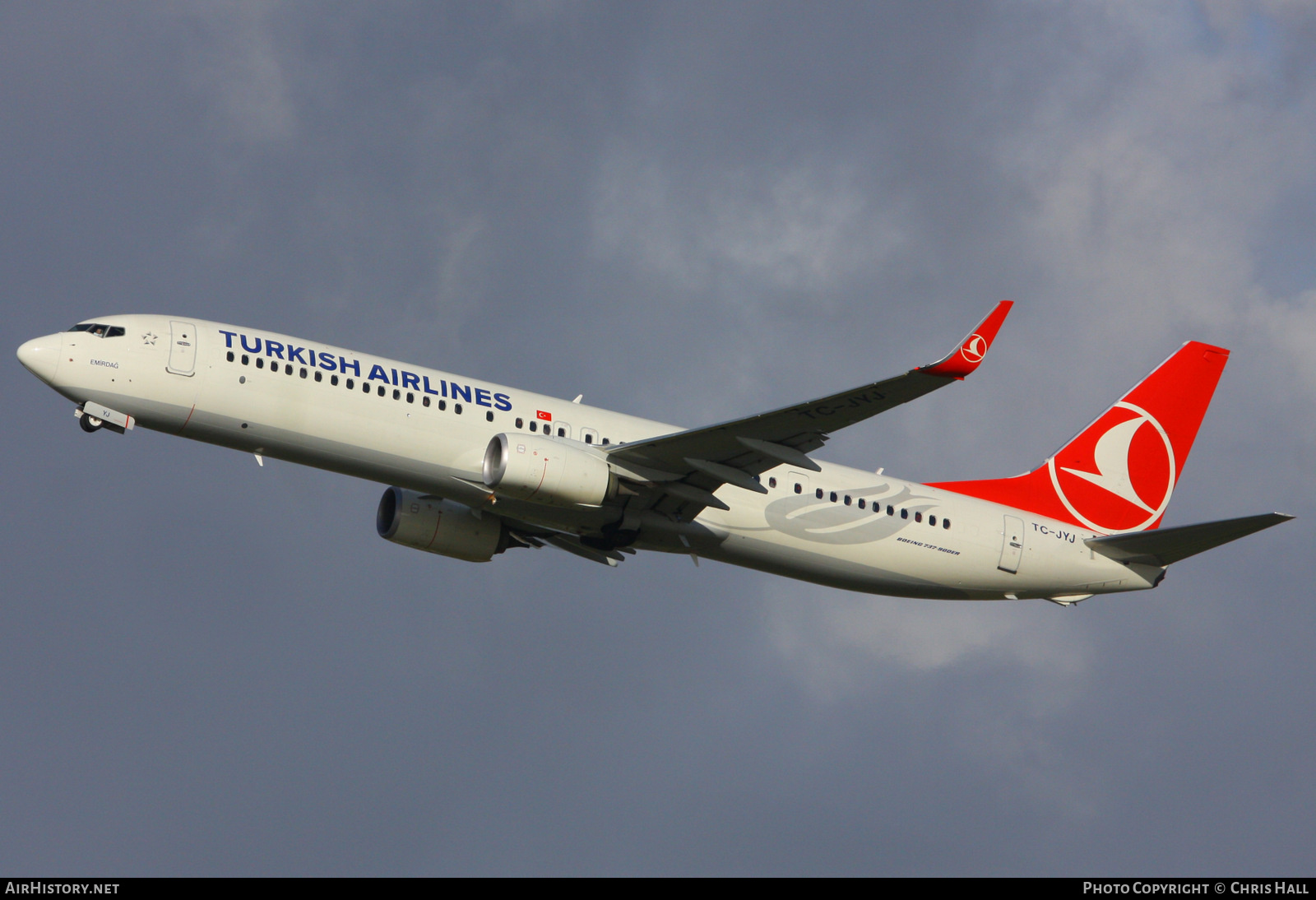 Aircraft Photo of TC-JYJ | Boeing 737-9F2/ER | Turkish Airlines | AirHistory.net #435577
