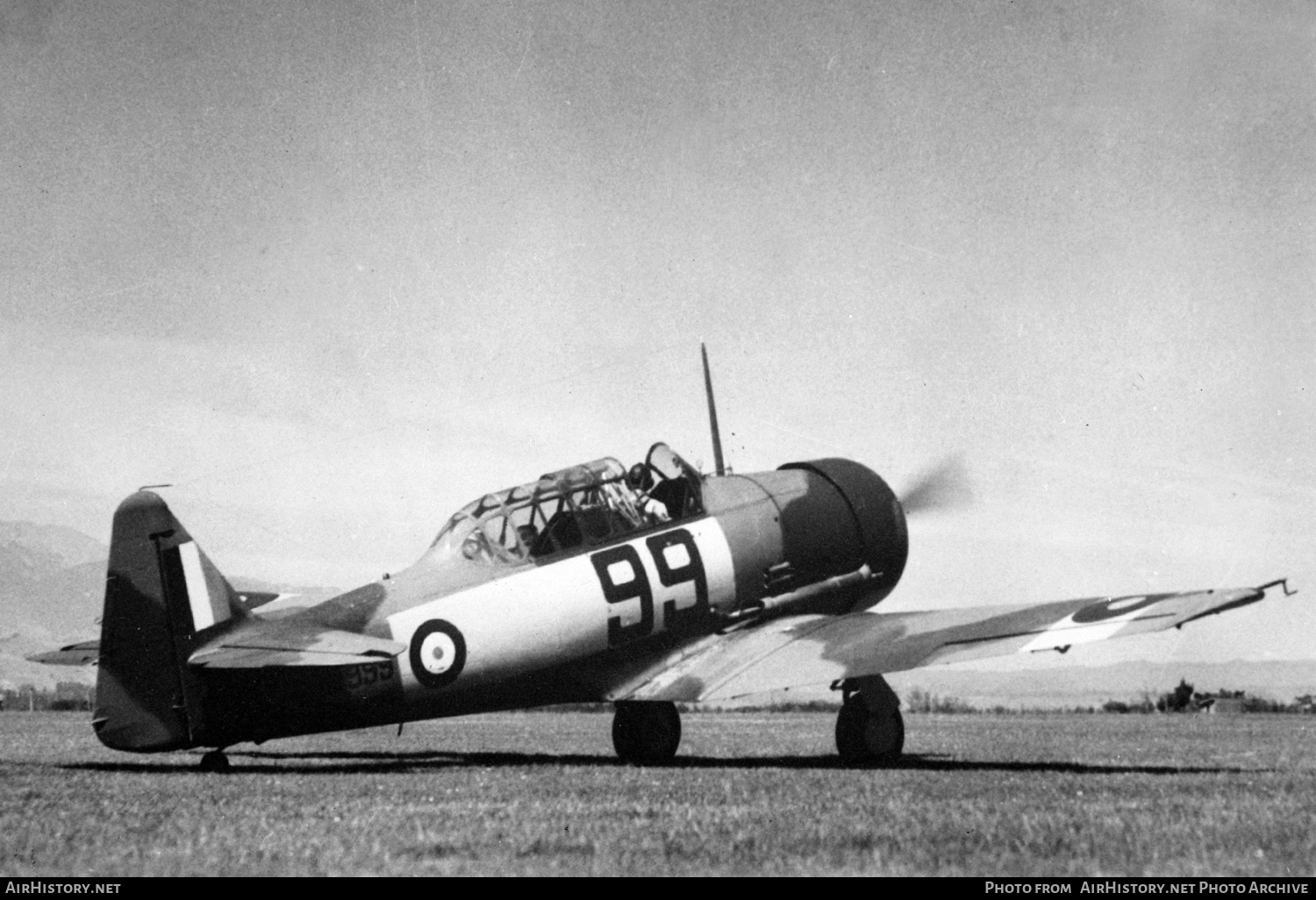 Aircraft Photo of NZ999 | North American AT-16 Harvard II | New Zealand - Air Force | AirHistory.net #435636