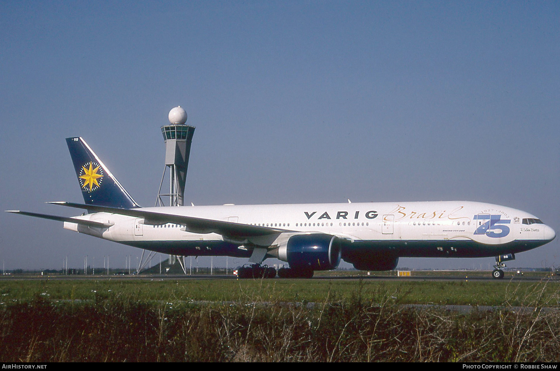 Aircraft Photo of PP-VRB | Boeing 777-2Q8/ER | Varig | AirHistory.net #435650