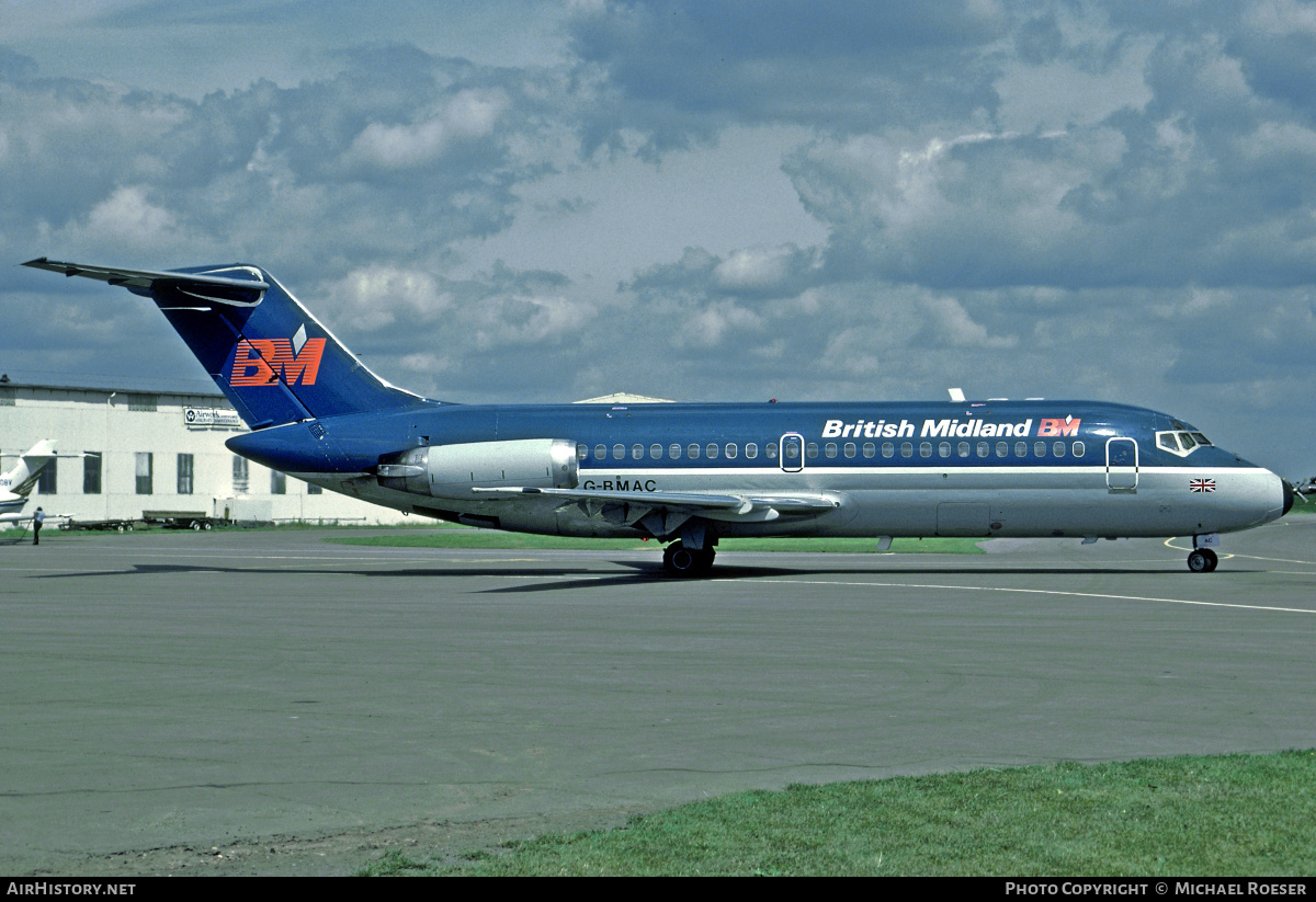 Aircraft Photo of G-BMAC | Douglas DC-9-14 | British Midland Airways - BMA | AirHistory.net #435651