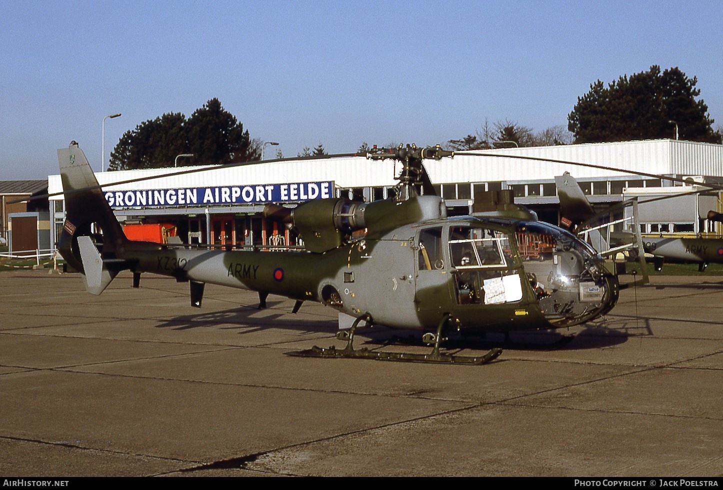 Aircraft Photo of XZ312 | Aerospatiale SA-341B Gazelle AH1 | UK - Army | AirHistory.net #435660