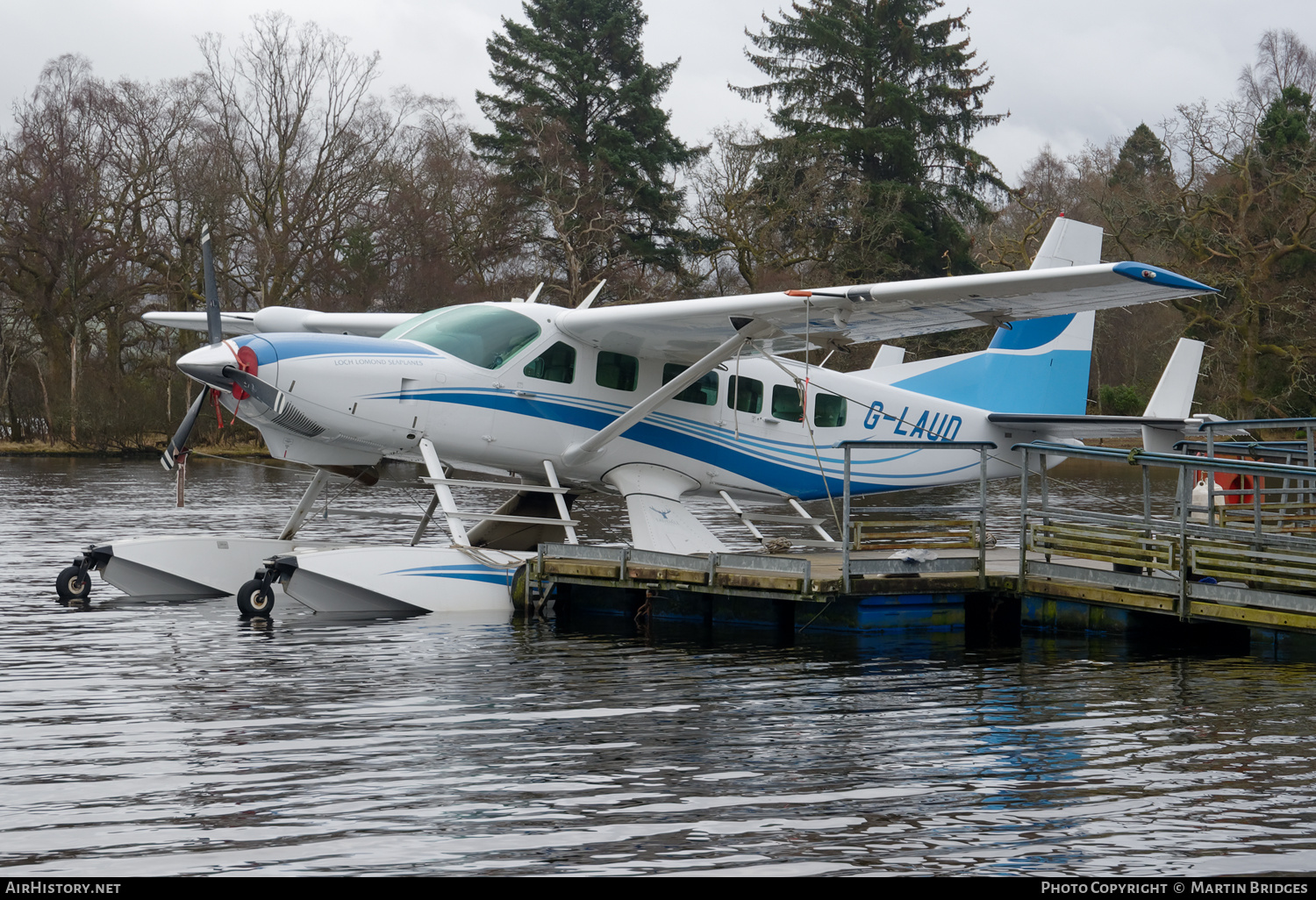 Aircraft Photo of G-LAUD | Cessna 208 Caravan I | Loch Lomond Seaplanes | AirHistory.net #435671