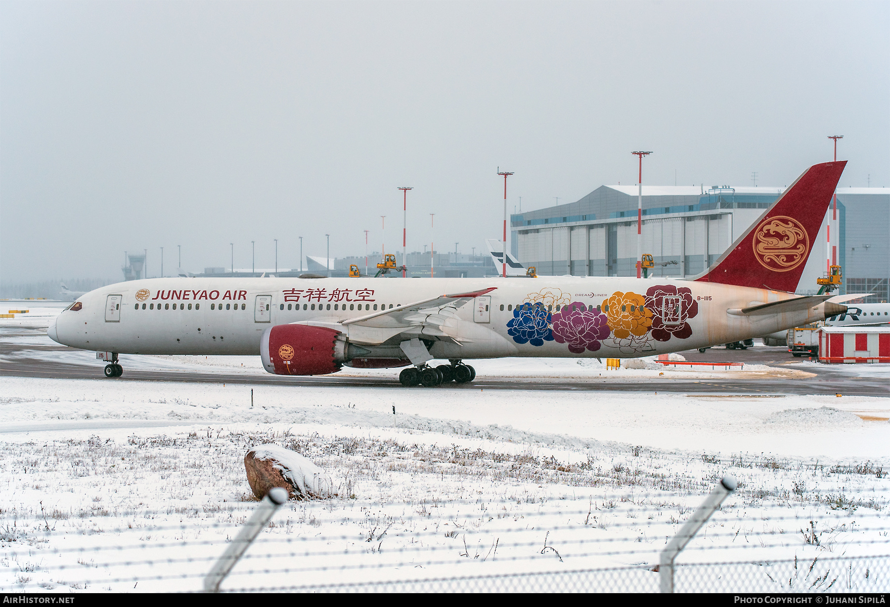 Aircraft Photo of B-1115 | Boeing 787-9 Dreamliner | Juneyao Airlines | AirHistory.net #435673