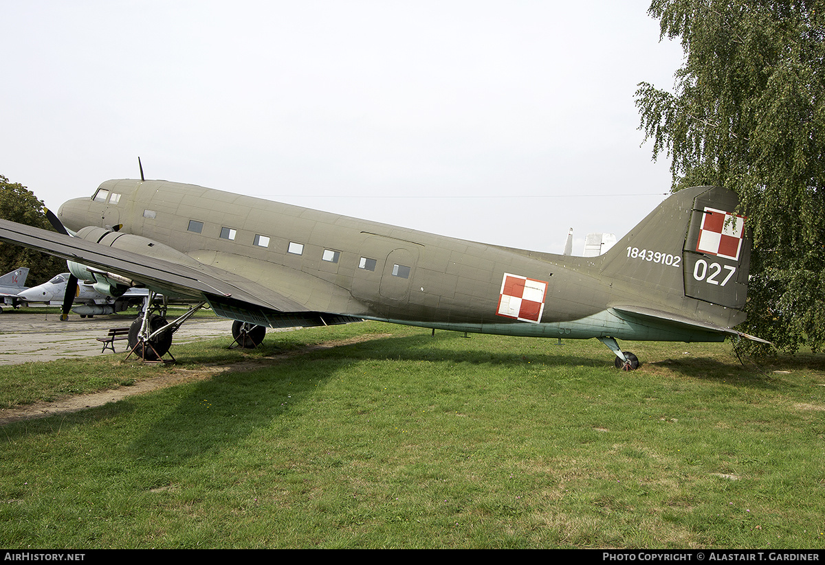 Aircraft Photo of 027 | Lisunov Li-2T | Poland - Air Force | AirHistory.net #435696
