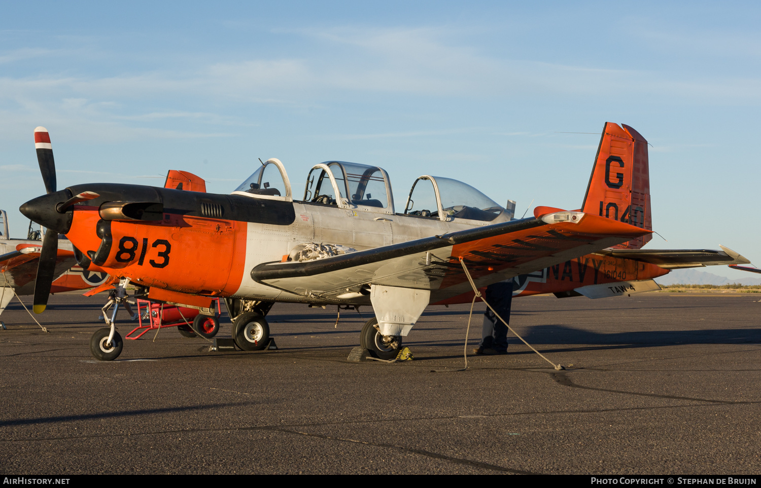 Aircraft Photo of 161040 | Beech T-34C Turbo Mentor | USA - Navy | AirHistory.net #435704