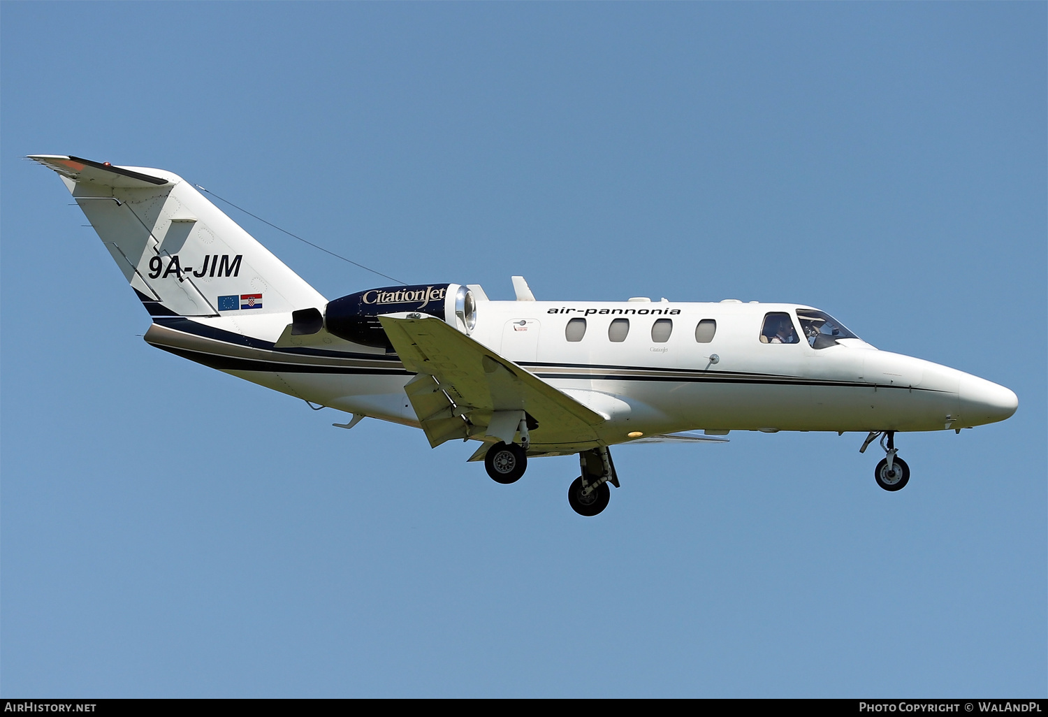 Aircraft Photo of 9A-JIM | Cessna 525 CitationJet | Air Pannonia | AirHistory.net #435744