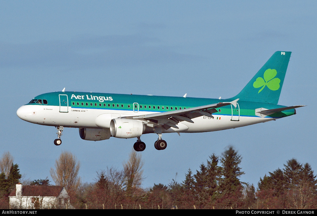 Aircraft Photo of EI-EPR | Airbus A319-111 | Aer Lingus | AirHistory.net #435748