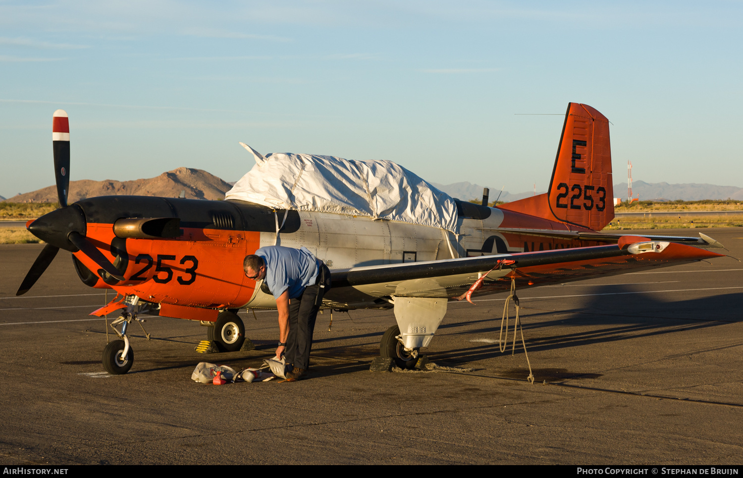 Aircraft Photo of 162253 / 2253 | Beech T-34C Turbo Mentor (45) | USA - Navy | AirHistory.net #435751