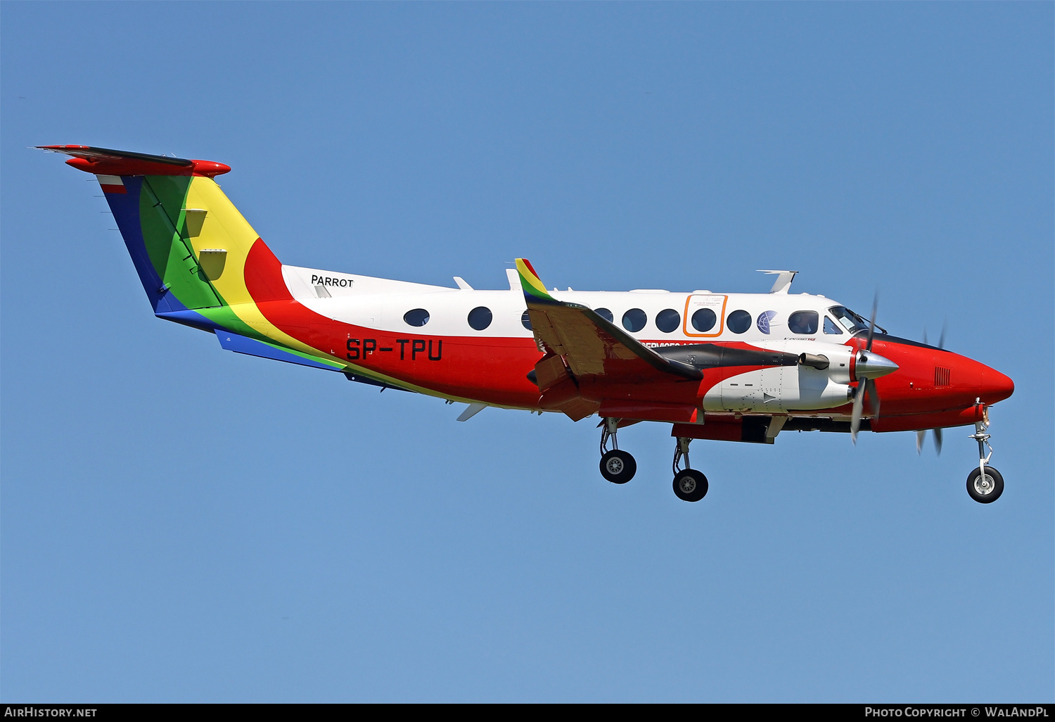Aircraft Photo of SP-TPU | Beechcraft 350i King Air (B300) | Polish Air Navigation Services Agency | AirHistory.net #435753