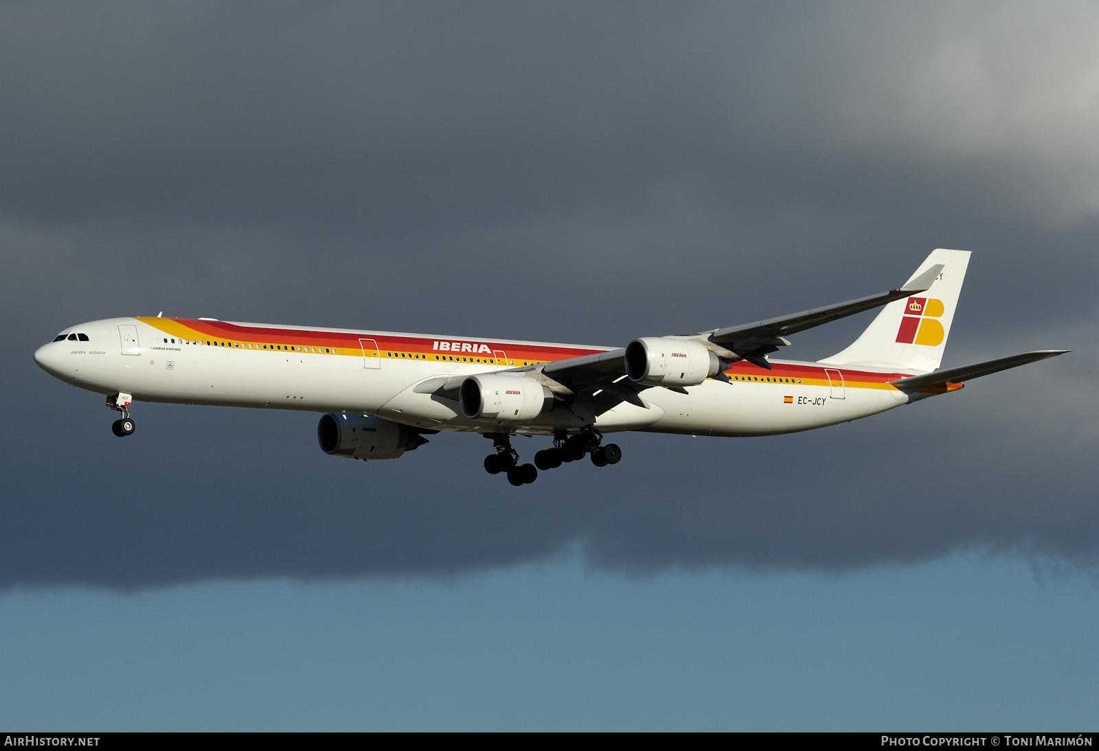 Aircraft Photo of EC-JCY | Airbus A340-642 | Iberia | AirHistory.net #435768