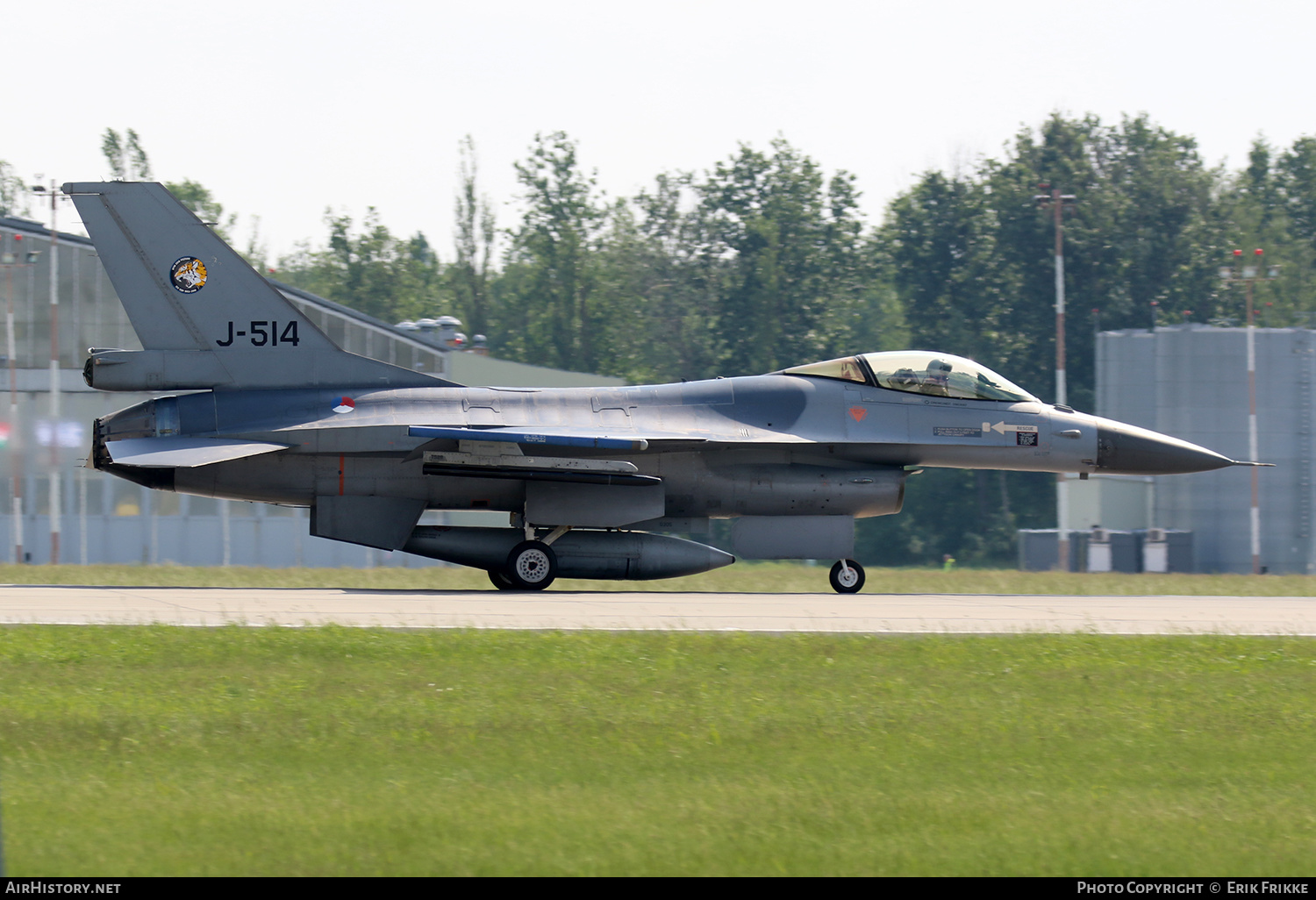 Aircraft Photo of J-514 | General Dynamics F-16AM Fighting Falcon | Netherlands - Air Force | AirHistory.net #435790