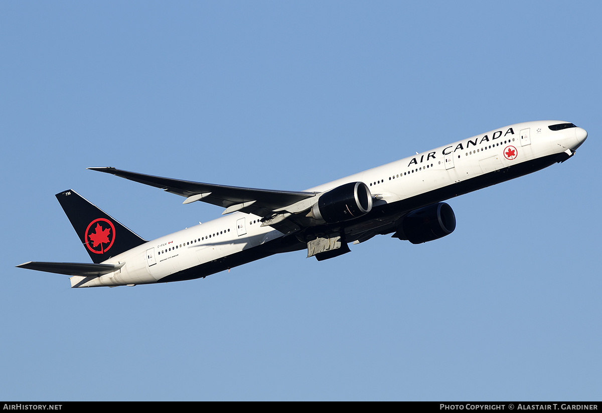 Aircraft Photo of C-FIUV | Boeing 777-333/ER | Air Canada | AirHistory.net #435793
