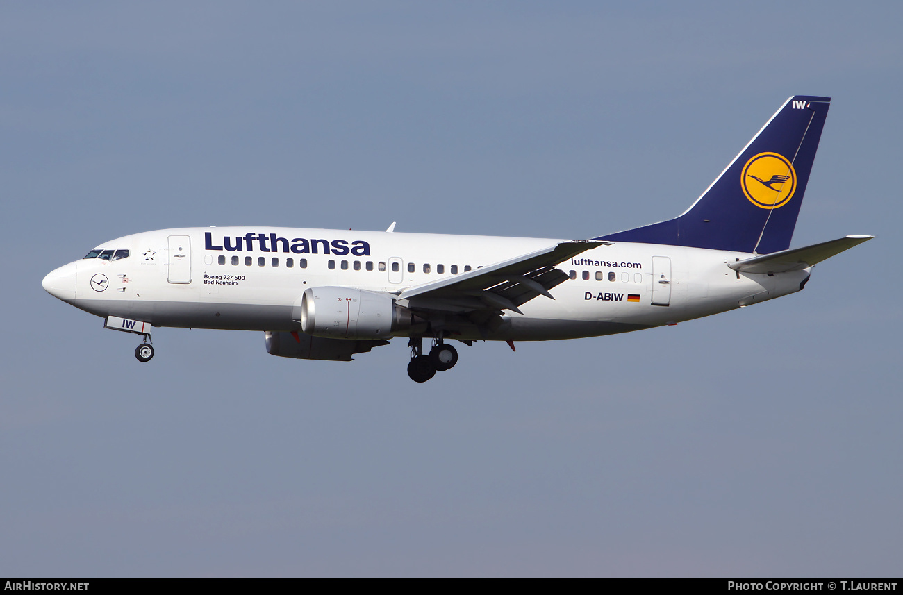 Aircraft Photo of D-ABIW | Boeing 737-530 | Lufthansa | AirHistory.net #435795