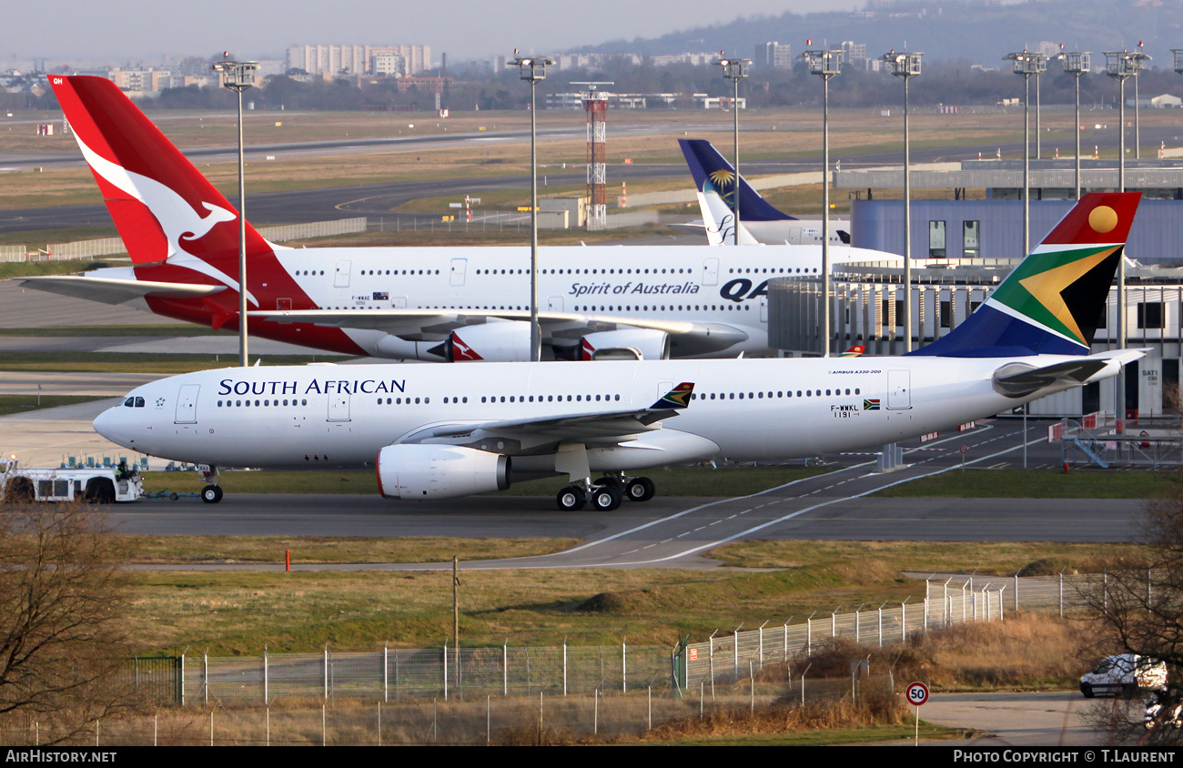 Aircraft Photo of F-WWKL | Airbus A330-243 | South African Airways | AirHistory.net #435798