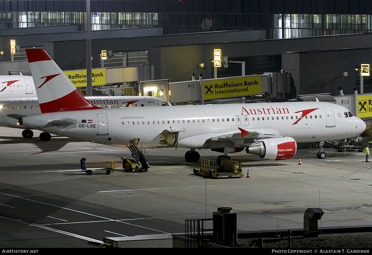 Aircraft Photo of OE-LXE | Airbus A320-216 | Austrian Airlines | AirHistory.net #435802