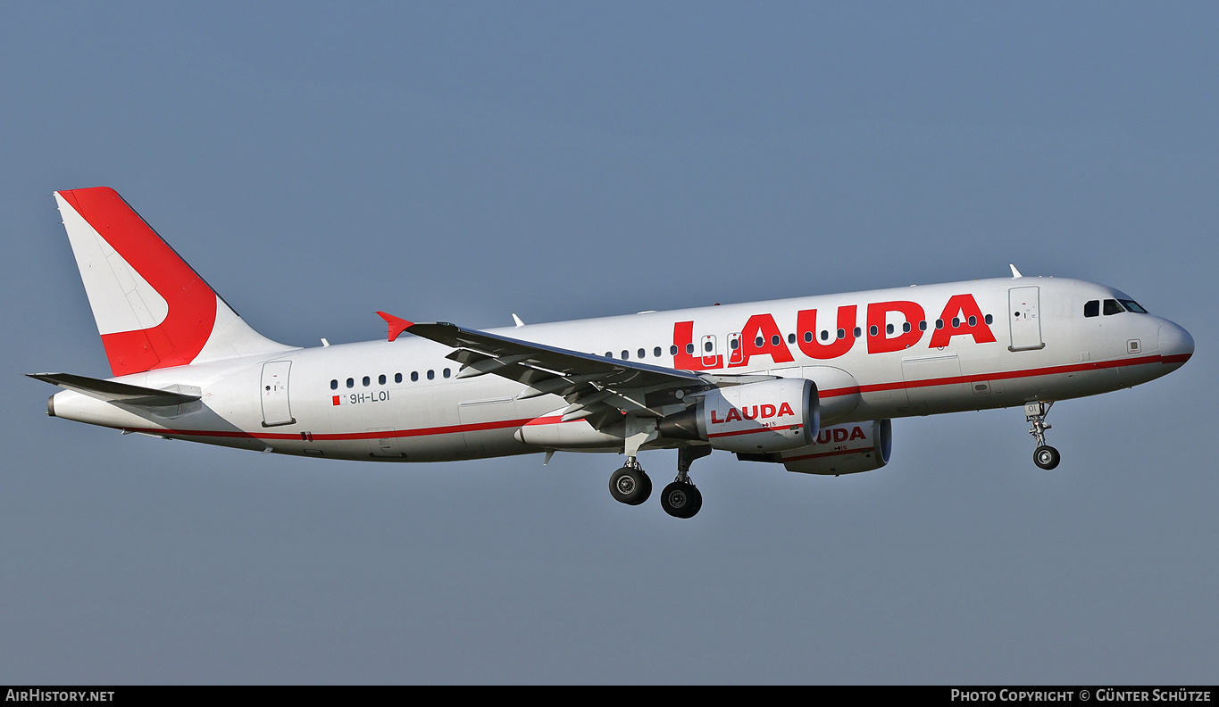 Aircraft Photo of 9H-LOI | Airbus A320-214 | Lauda | AirHistory.net #435803