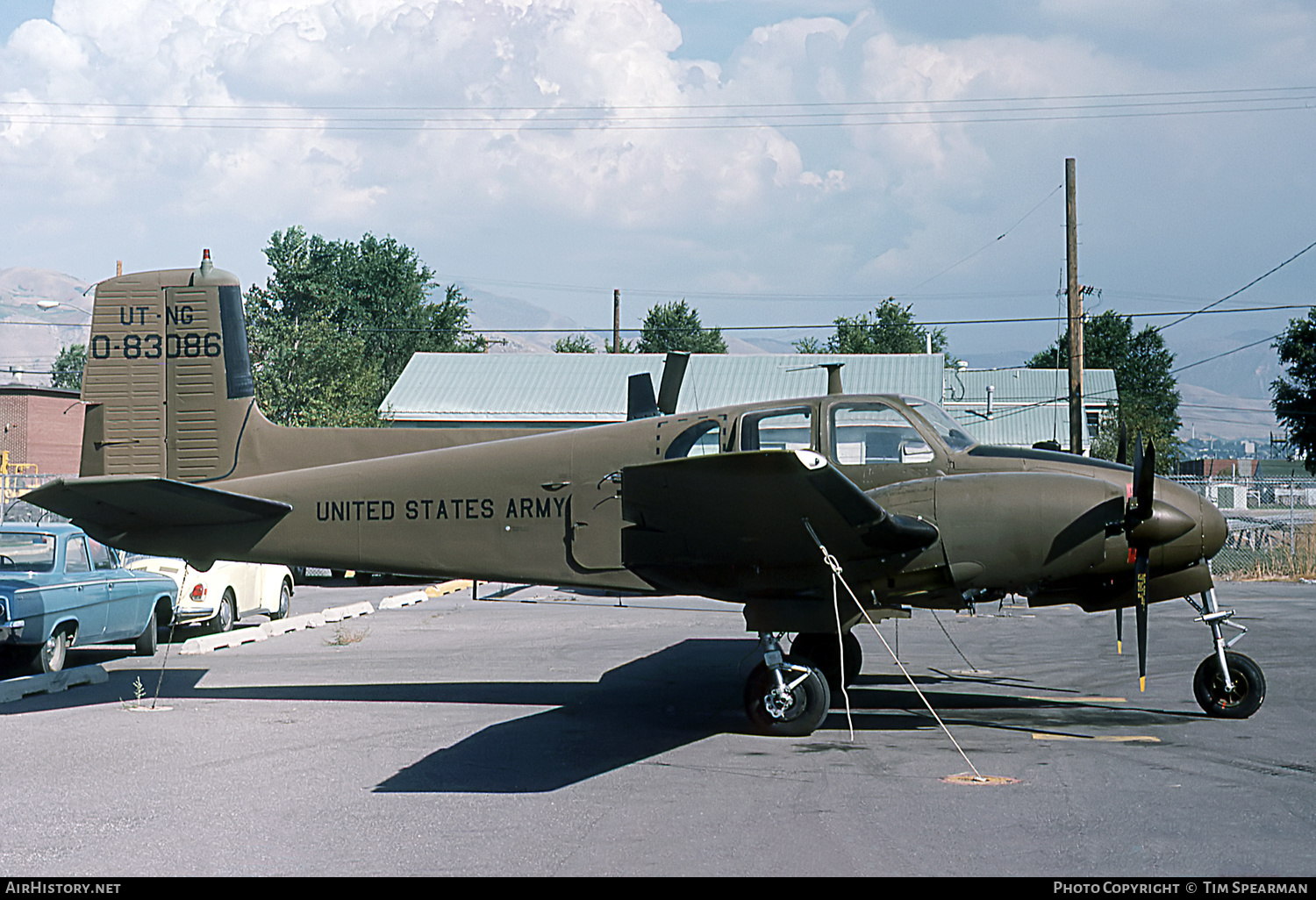 Aircraft Photo of 58-3086 / 0-83086 | Beech RU-8D Seminole (50) | USA - Army | AirHistory.net #435816