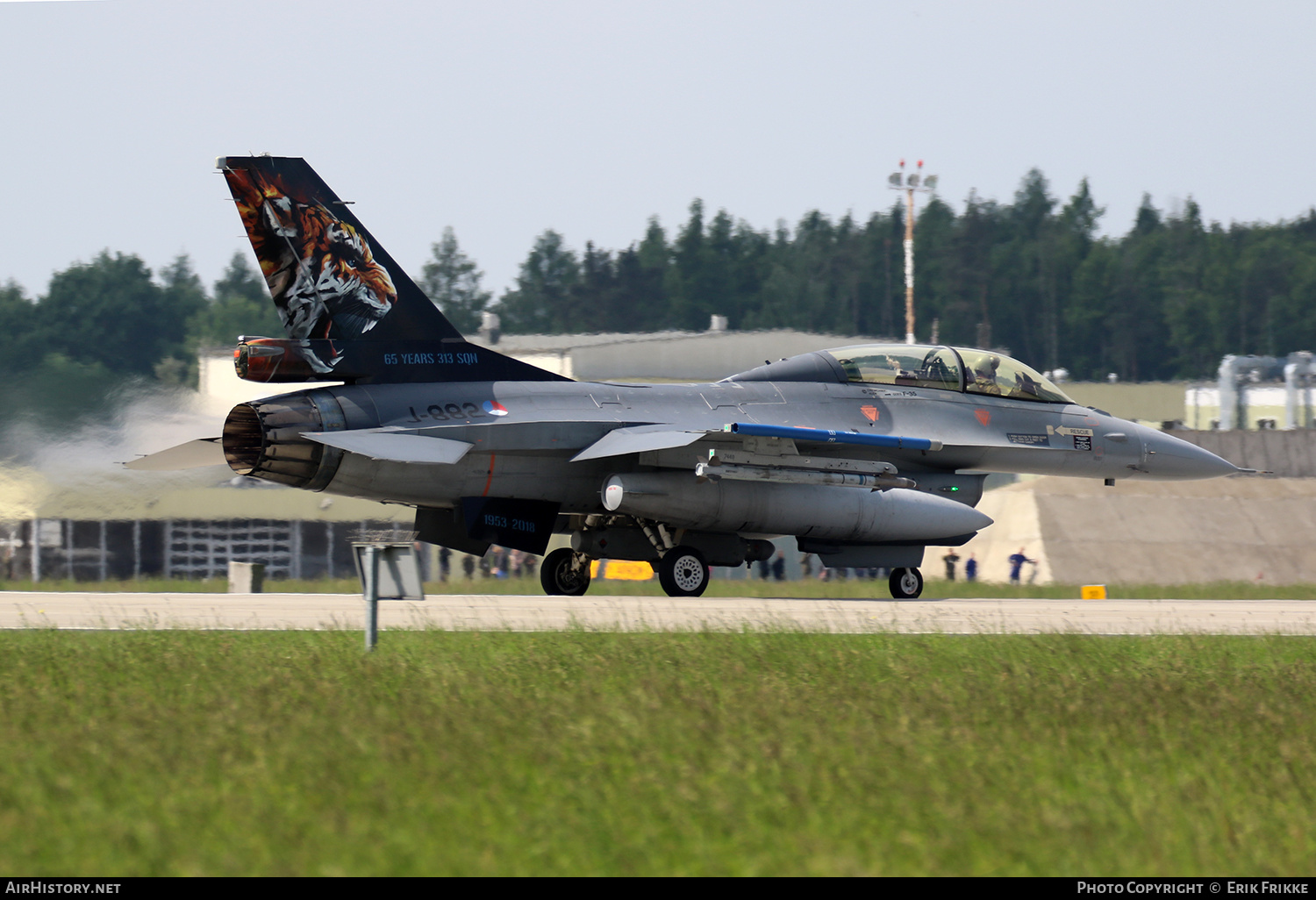 Aircraft Photo of J-882 | General Dynamics F-16BM Fighting Falcon | Netherlands - Air Force | AirHistory.net #435819