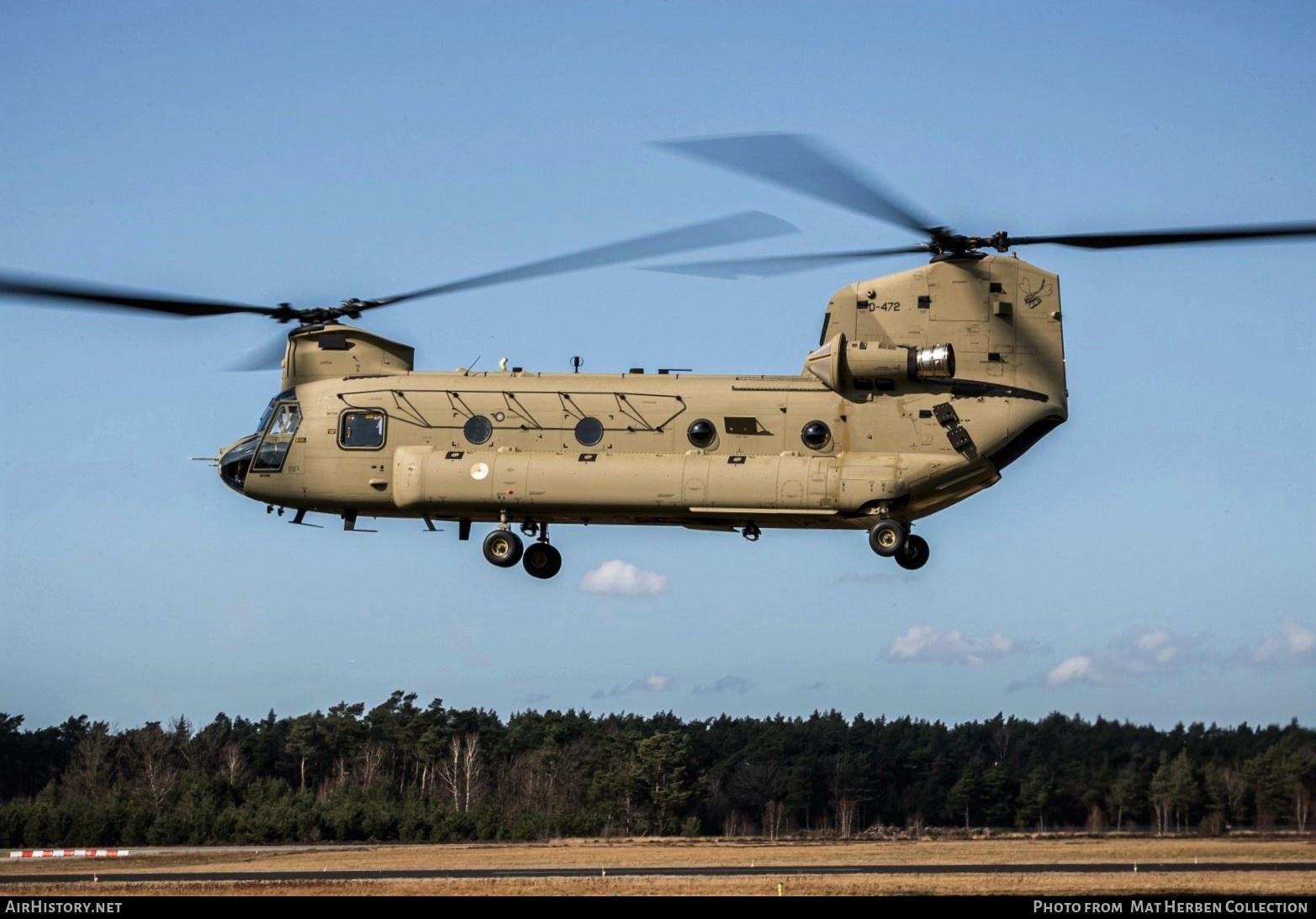 Aircraft Photo of D-472 | Boeing CH-47F Chinook (414) | Netherlands - Air Force | AirHistory.net #435822